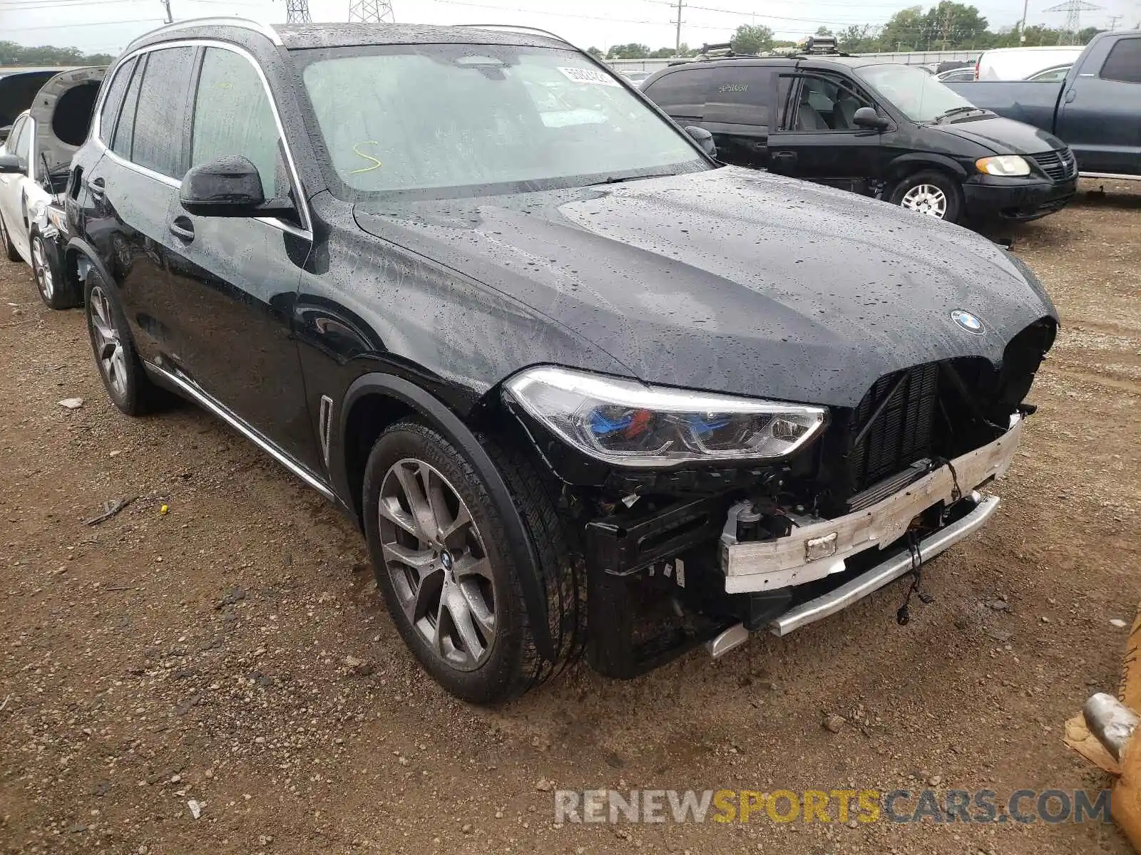 1 Photograph of a damaged car 5UXCR6C03M9E80829 BMW X5 2021