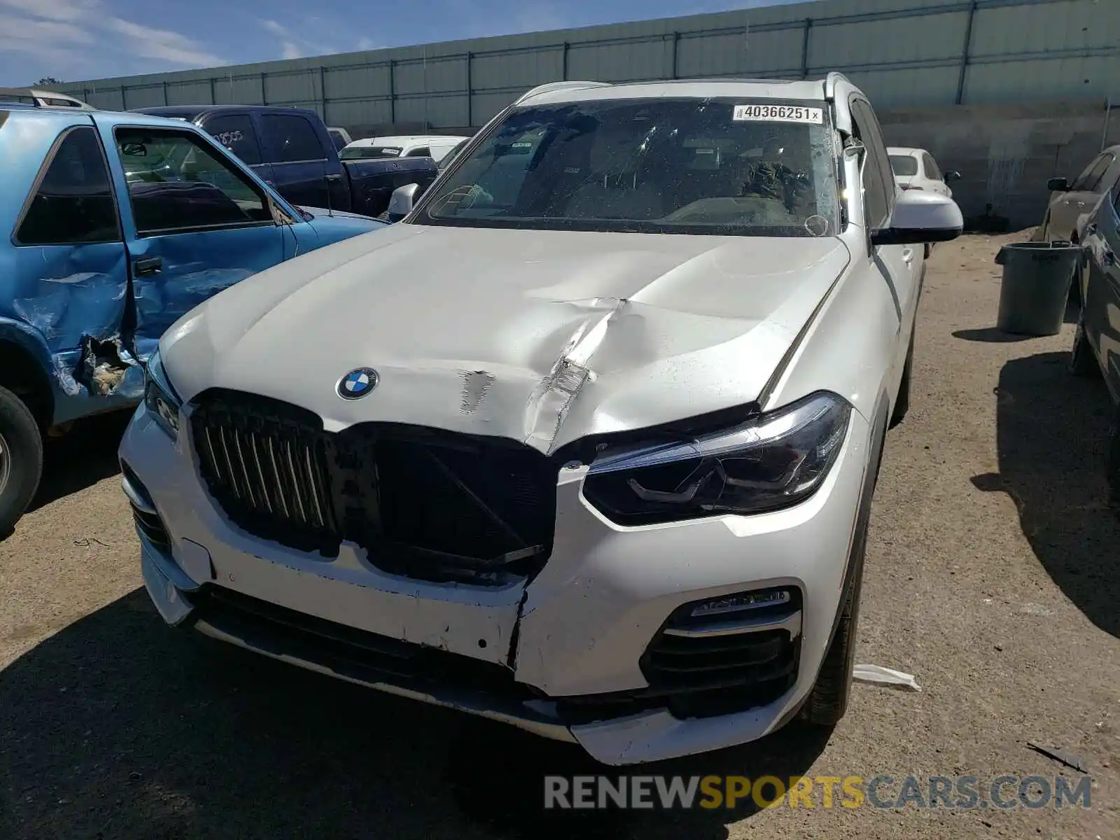 9 Photograph of a damaged car 5UXCR6C03M9E91393 BMW X5 2021