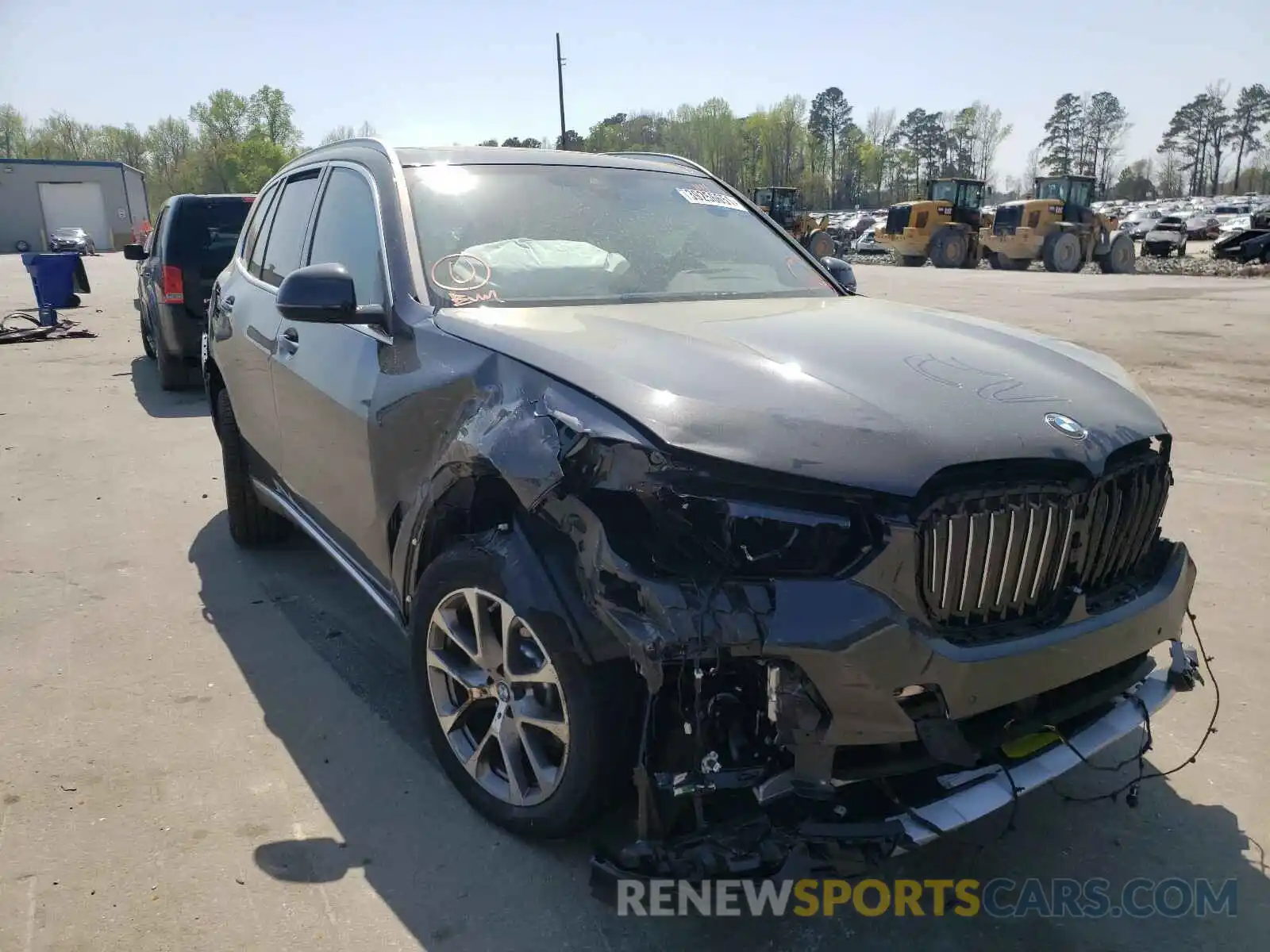 1 Photograph of a damaged car 5UXCR6C03M9F25039 BMW X5 2021