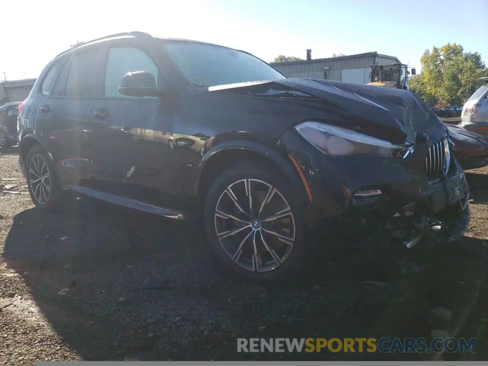 1 Photograph of a damaged car 5UXCR6C03M9F30578 BMW X5 2021