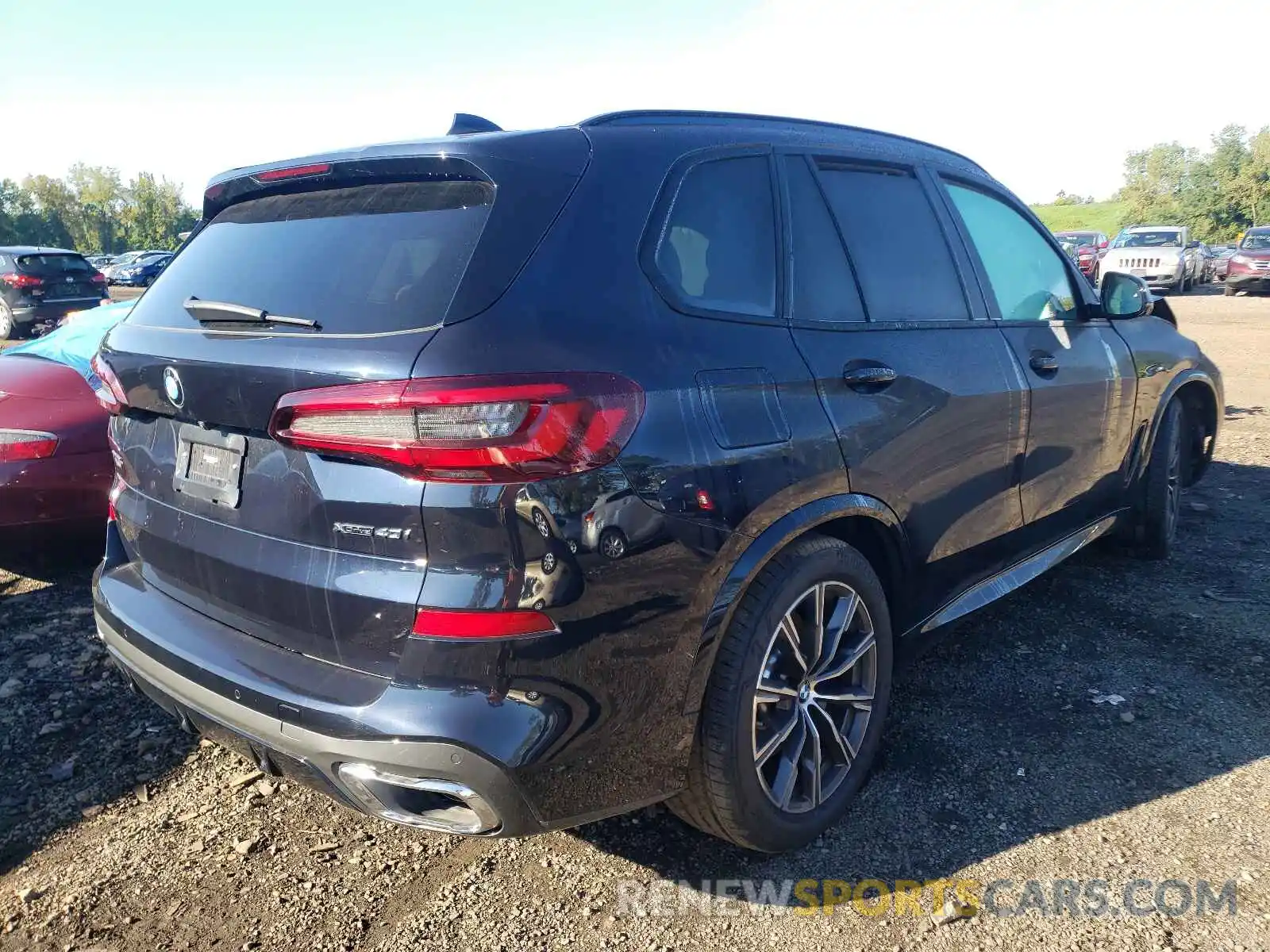 4 Photograph of a damaged car 5UXCR6C03M9F30578 BMW X5 2021