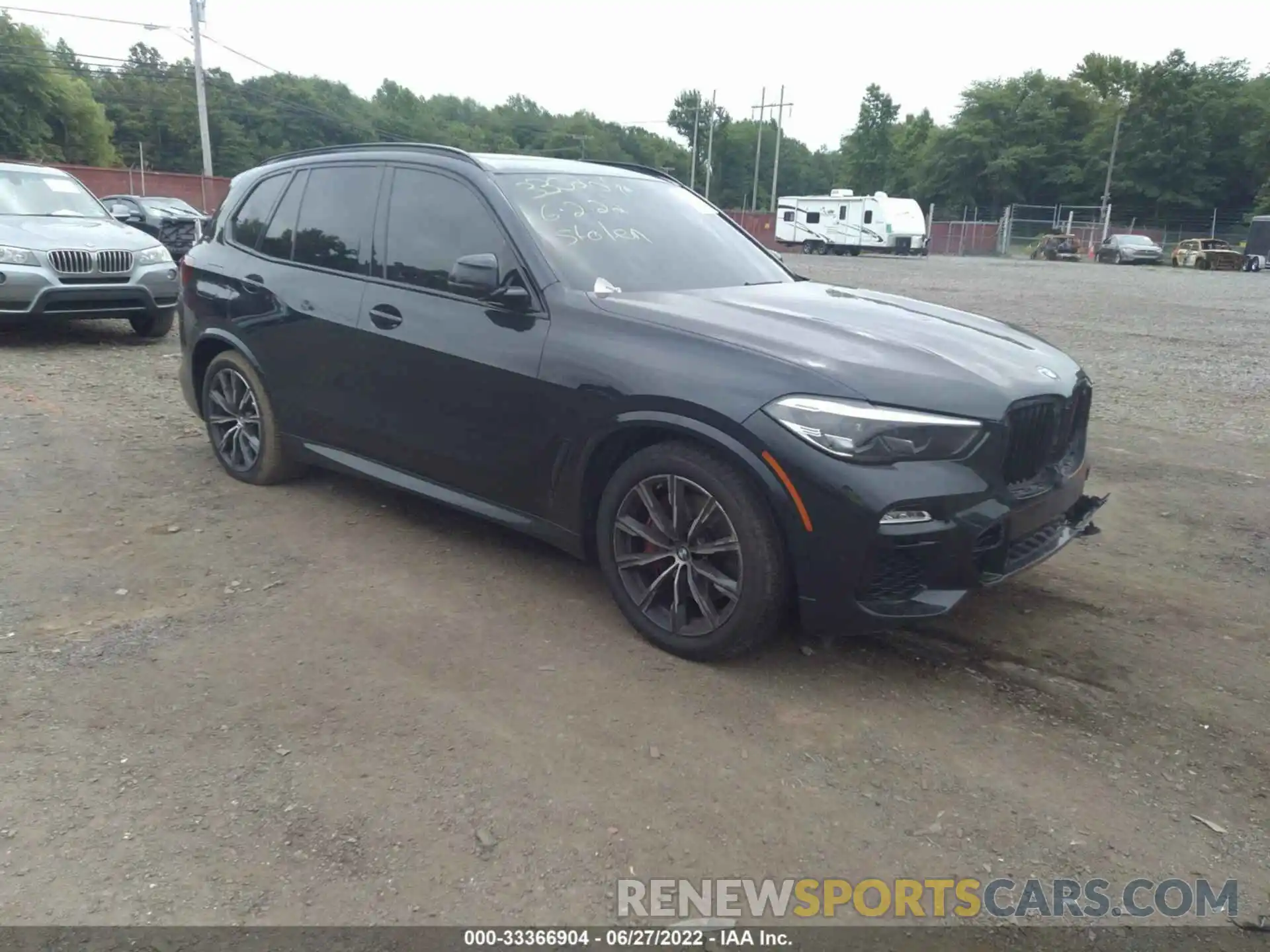 1 Photograph of a damaged car 5UXCR6C03M9F36204 BMW X5 2021