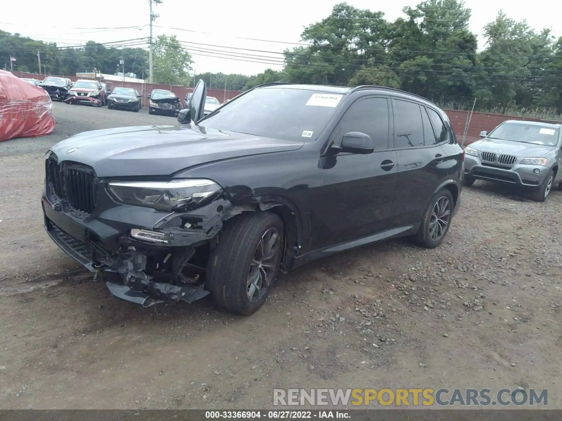 2 Photograph of a damaged car 5UXCR6C03M9F36204 BMW X5 2021