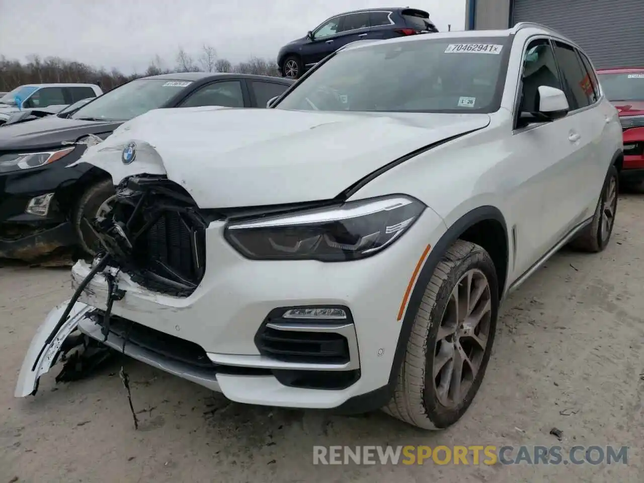 2 Photograph of a damaged car 5UXCR6C03M9F48563 BMW X5 2021