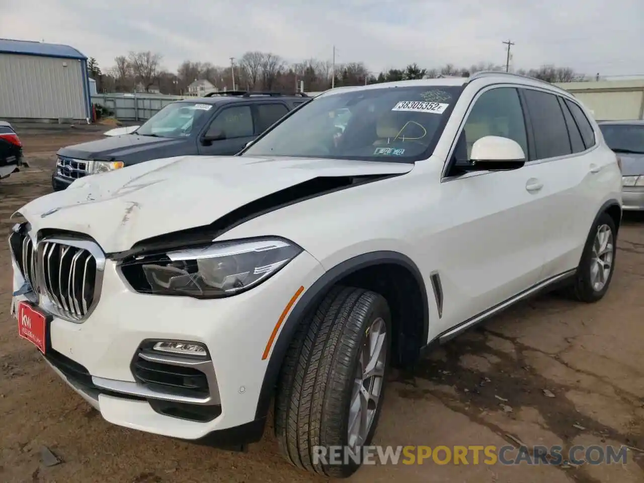 2 Фотография поврежденного автомобиля 5UXCR6C03M9F92210 BMW X5 2021