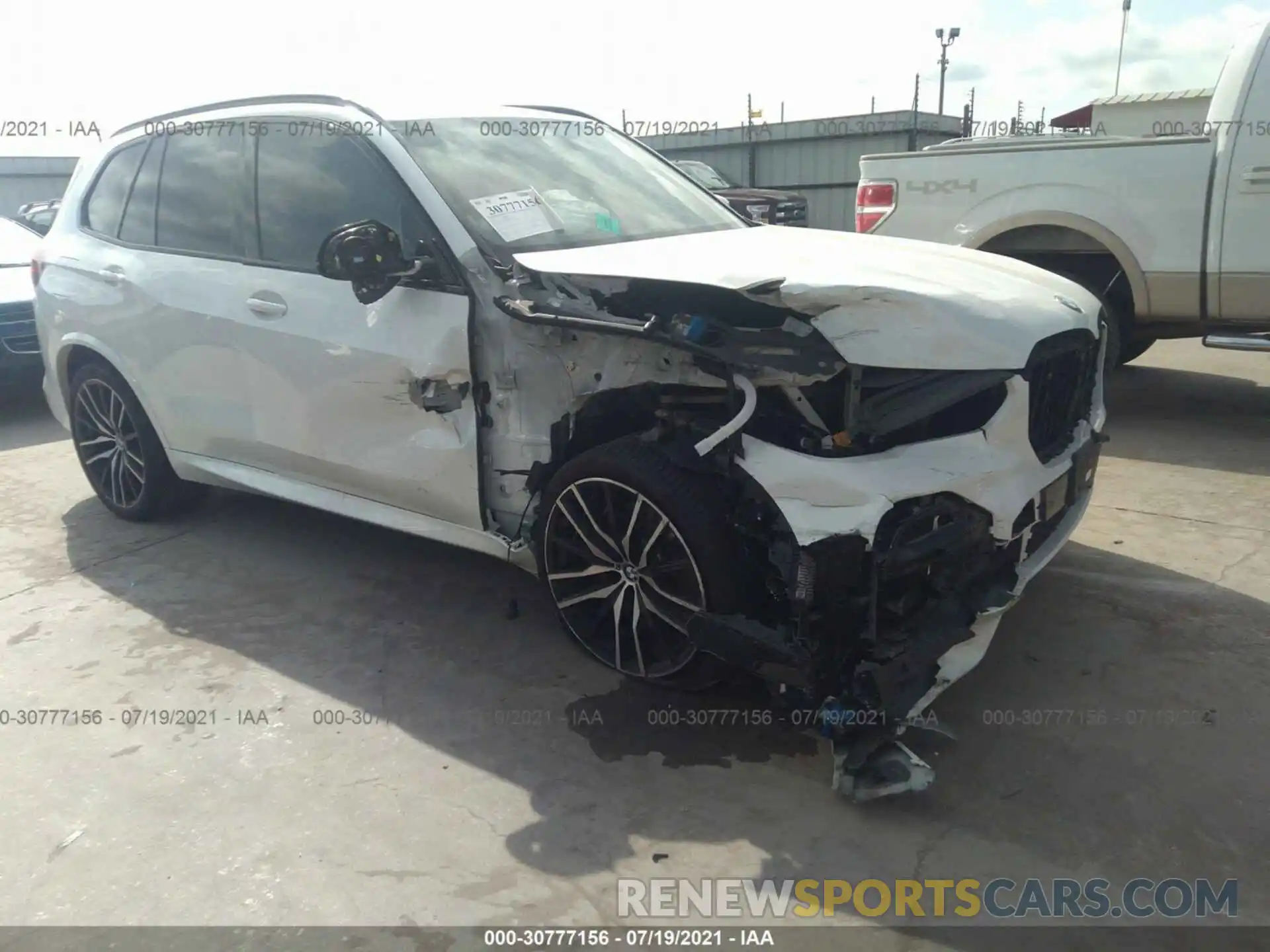 6 Photograph of a damaged car 5UXCR6C03M9G66094 BMW X5 2021