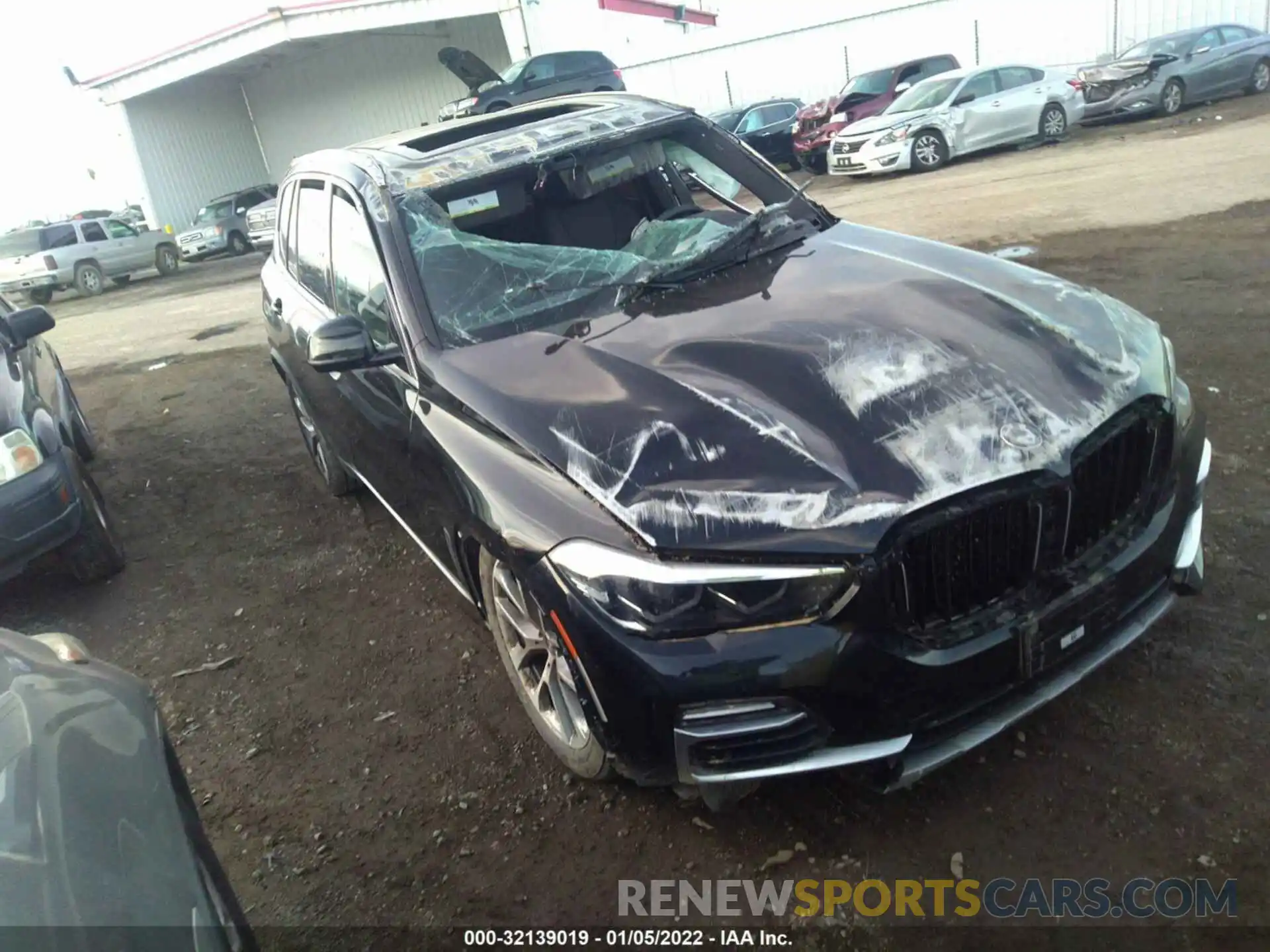 1 Photograph of a damaged car 5UXCR6C03M9H23863 BMW X5 2021