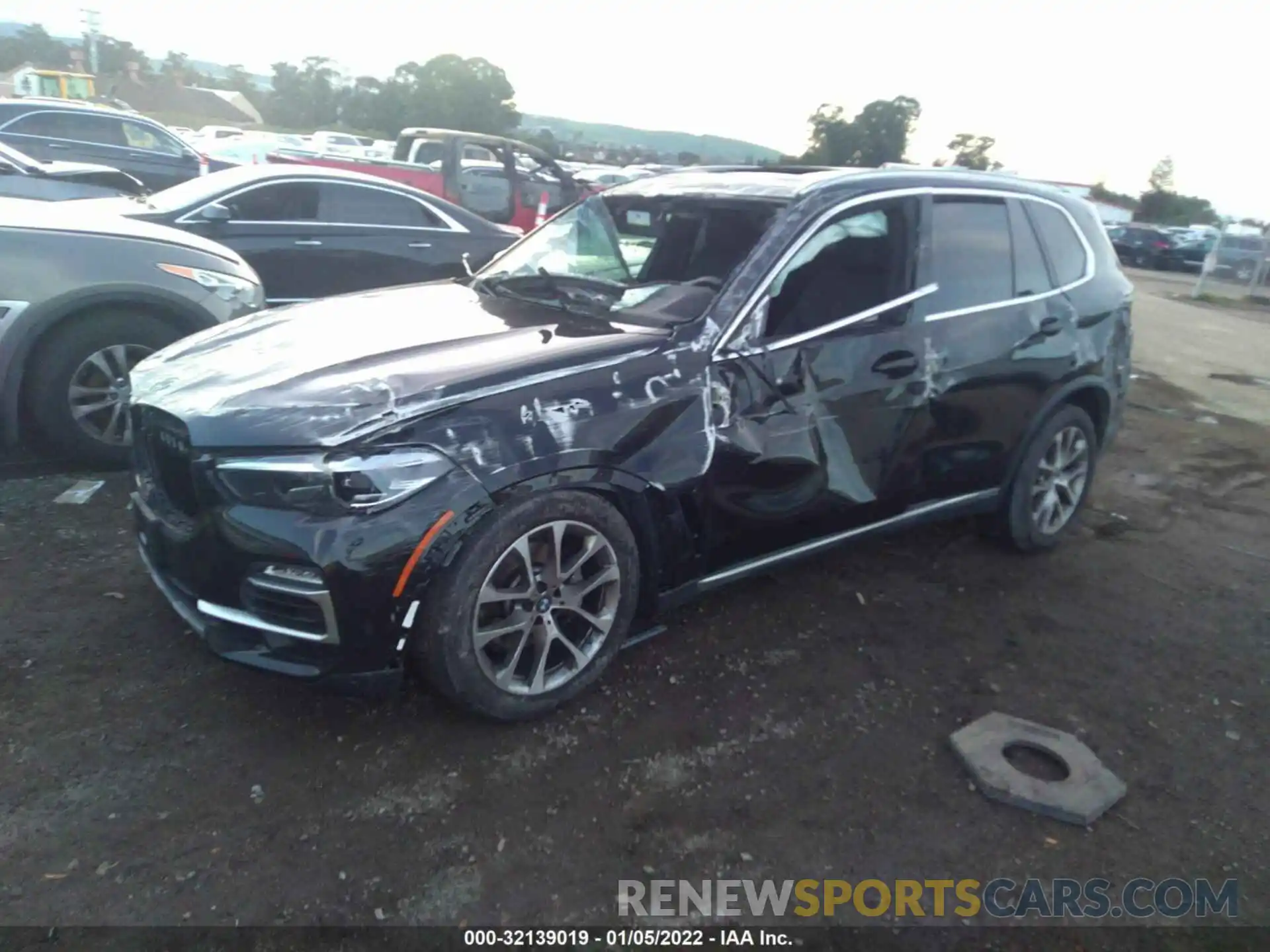 2 Photograph of a damaged car 5UXCR6C03M9H23863 BMW X5 2021