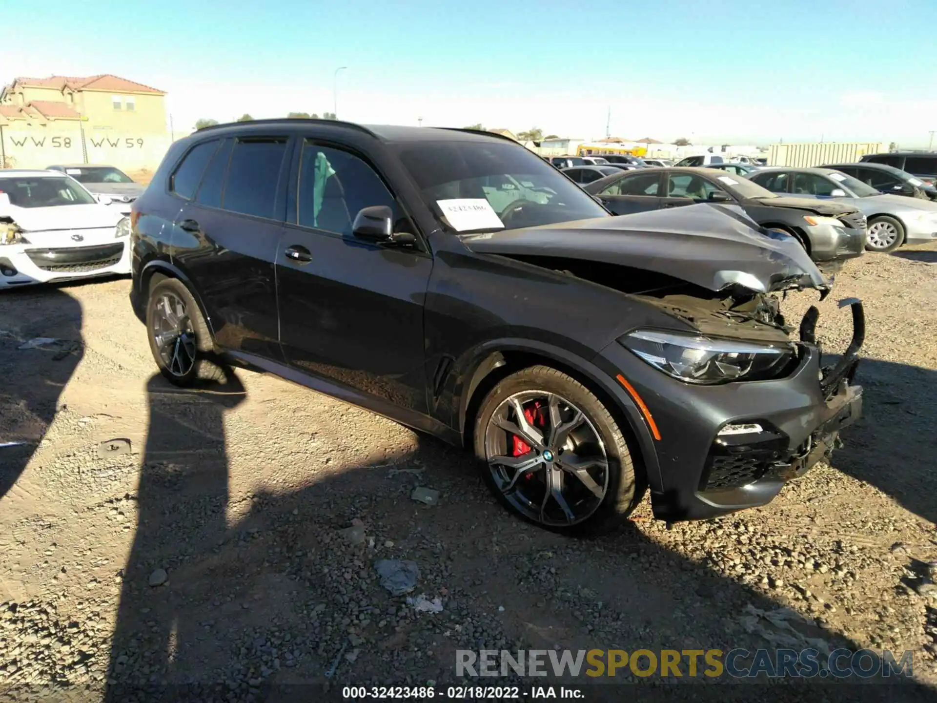 1 Photograph of a damaged car 5UXCR6C04M9E66261 BMW X5 2021