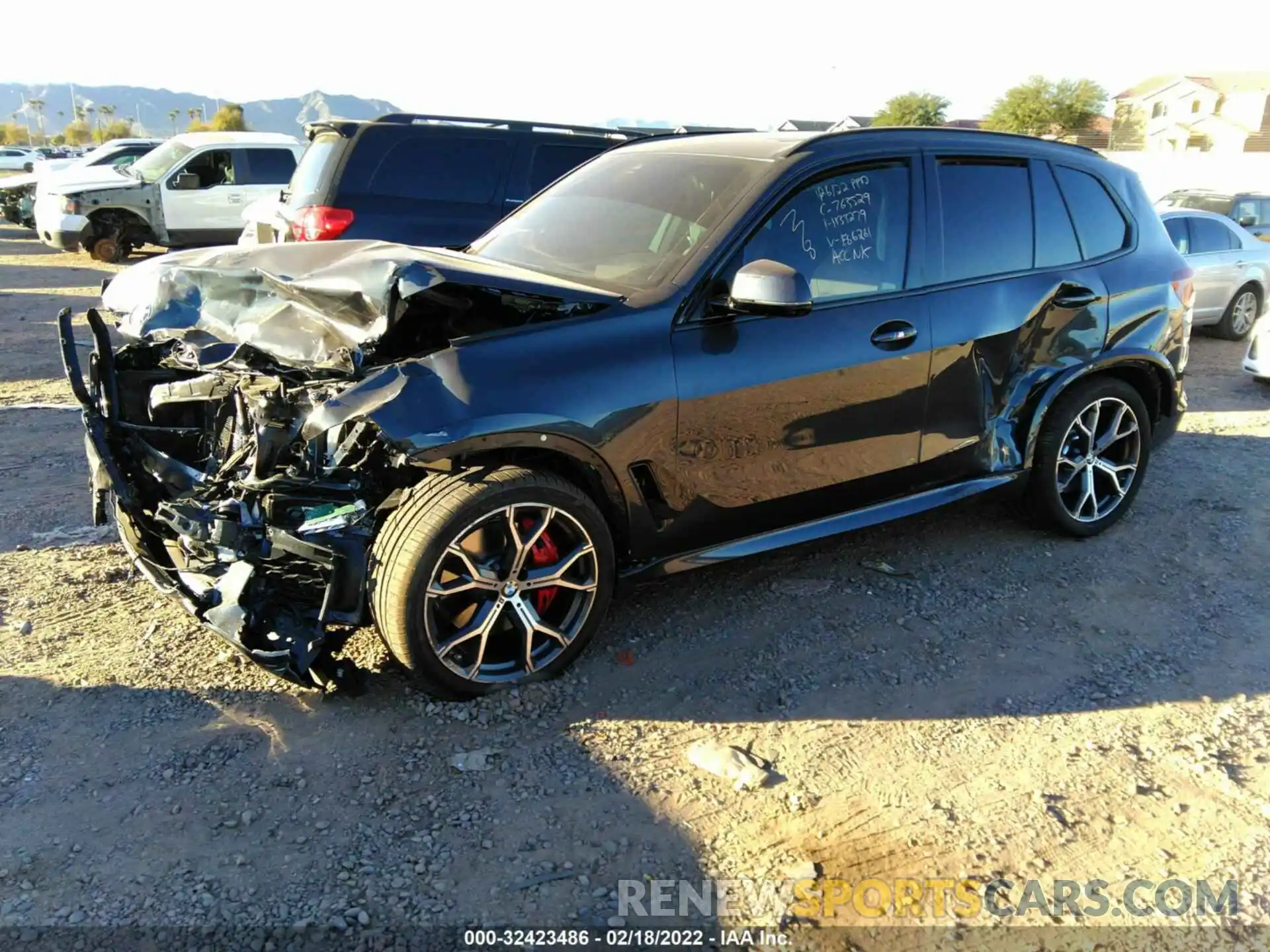 2 Photograph of a damaged car 5UXCR6C04M9E66261 BMW X5 2021