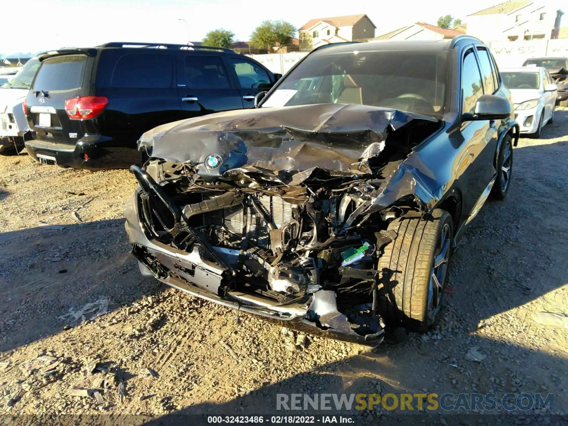 6 Photograph of a damaged car 5UXCR6C04M9E66261 BMW X5 2021