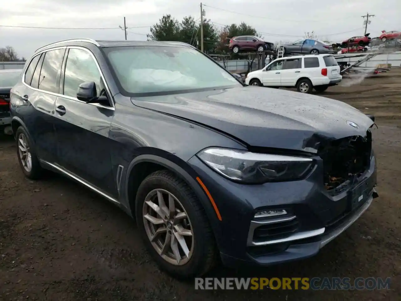 1 Photograph of a damaged car 5UXCR6C04M9F10016 BMW X5 2021