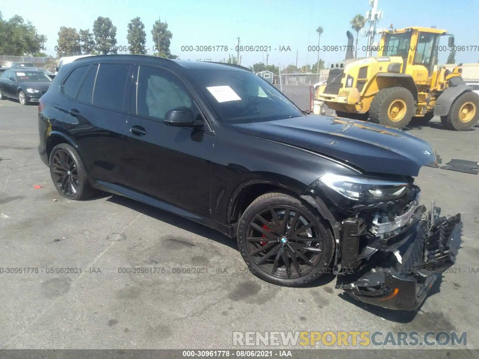 1 Photograph of a damaged car 5UXCR6C04M9F47485 BMW X5 2021