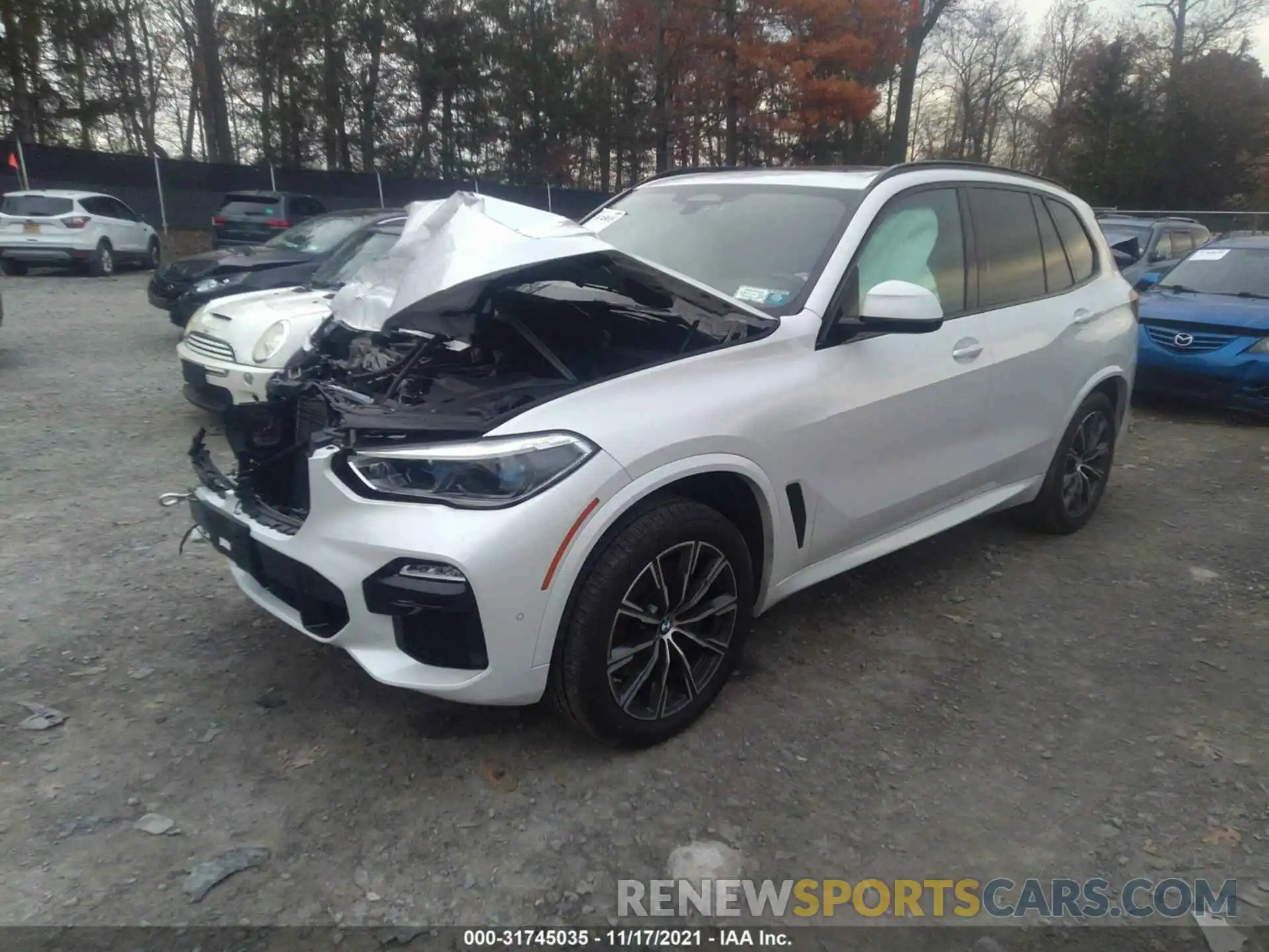 2 Фотография поврежденного автомобиля 5UXCR6C04M9F50807 BMW X5 2021