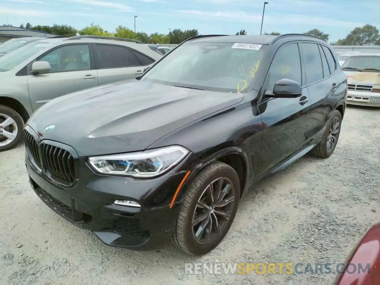 2 Фотография поврежденного автомобиля 5UXCR6C04M9H00396 BMW X5 2021