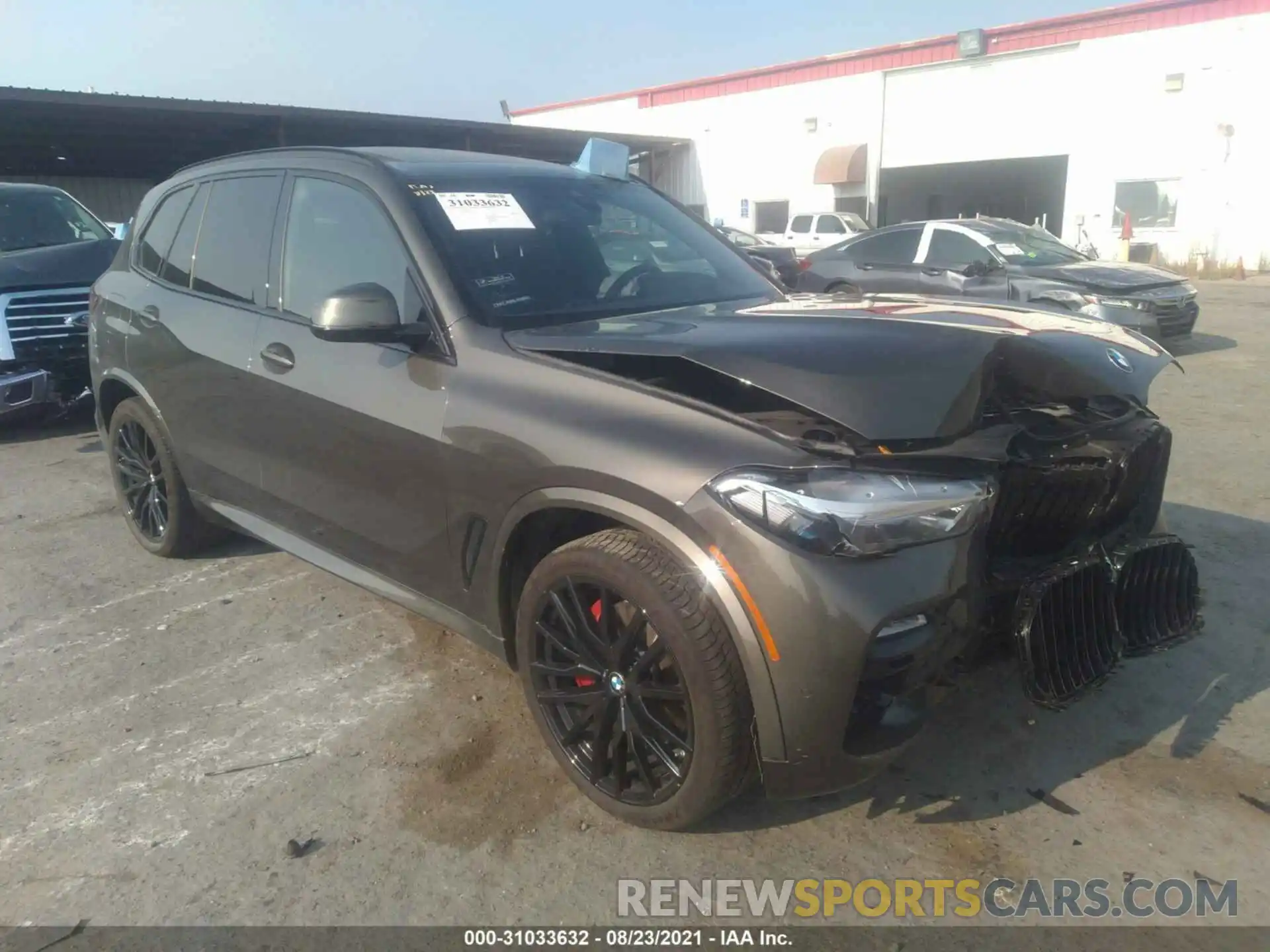 1 Photograph of a damaged car 5UXCR6C04M9H01676 BMW X5 2021