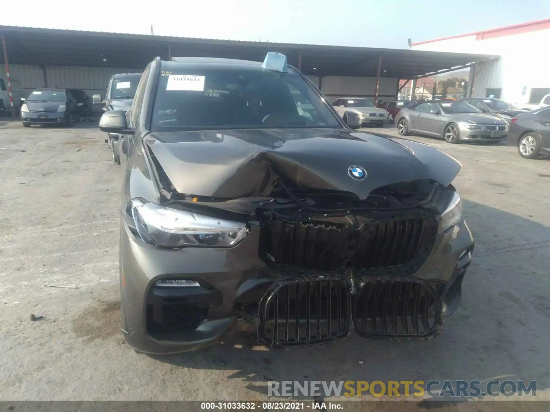 6 Photograph of a damaged car 5UXCR6C04M9H01676 BMW X5 2021