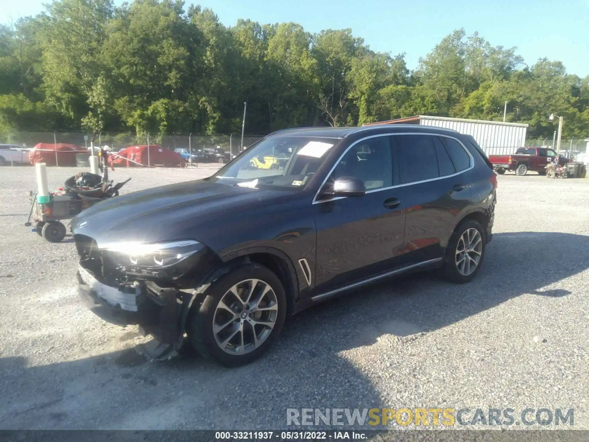 2 Photograph of a damaged car 5UXCR6C05M9F12440 BMW X5 2021