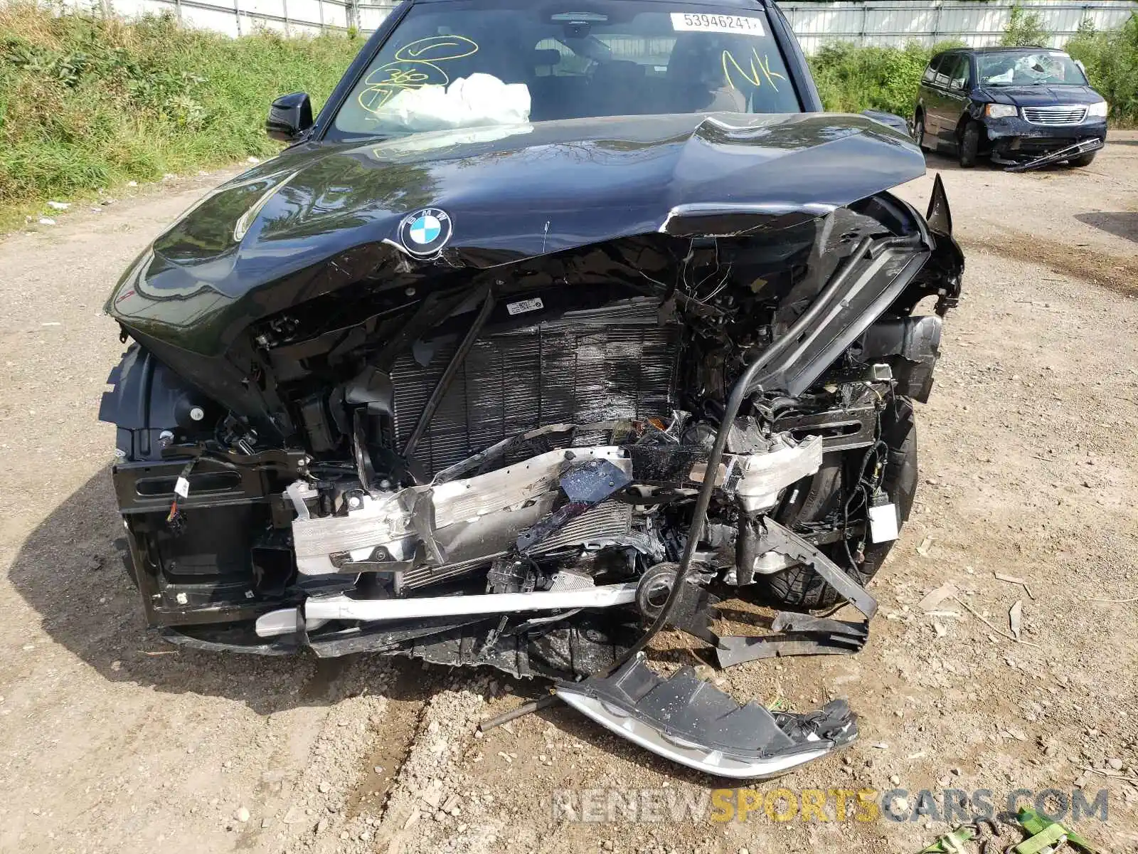 9 Photograph of a damaged car 5UXCR6C05M9F90376 BMW X5 2021