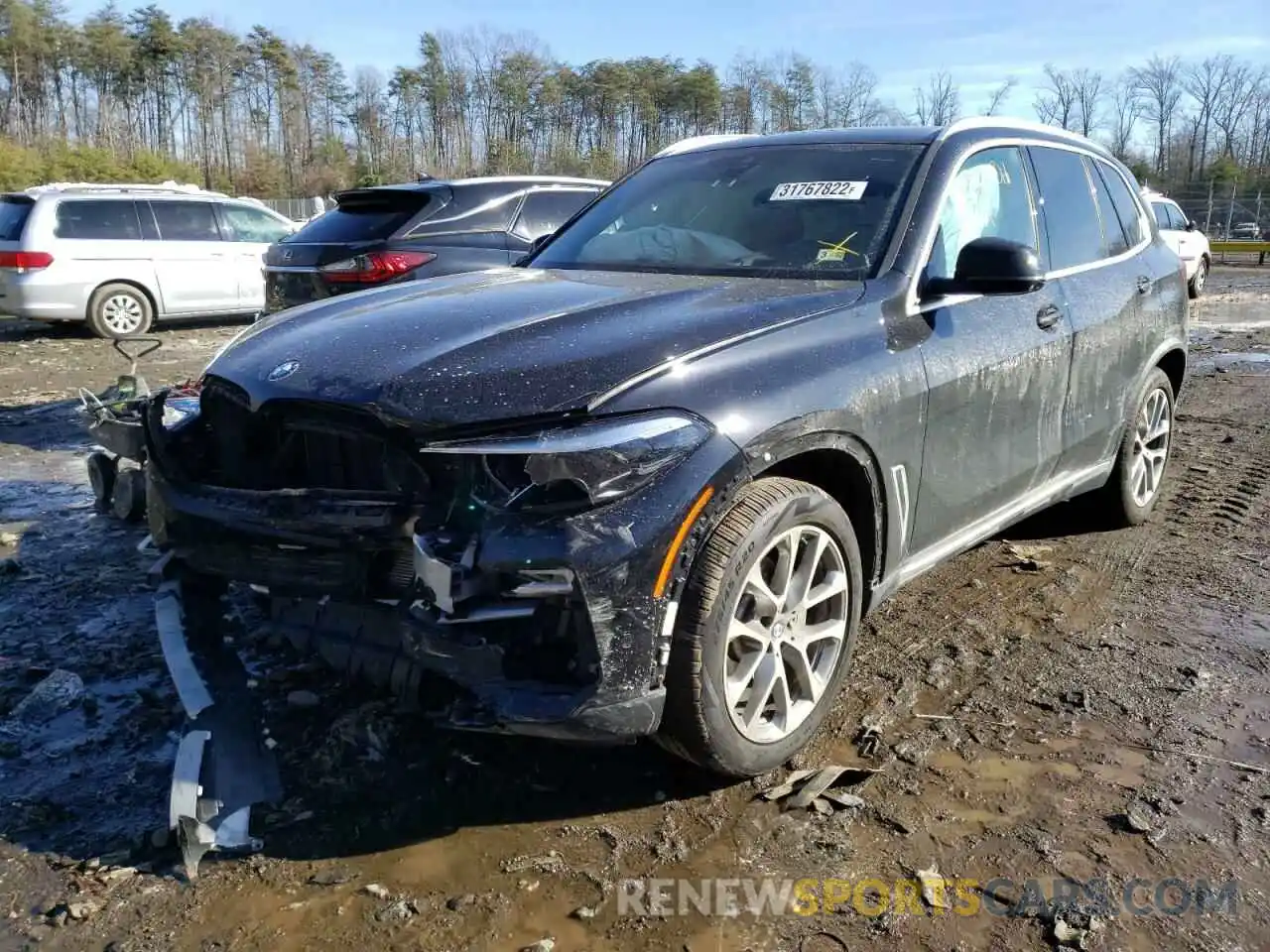 2 Photograph of a damaged car 5UXCR6C05M9G16569 BMW X5 2021