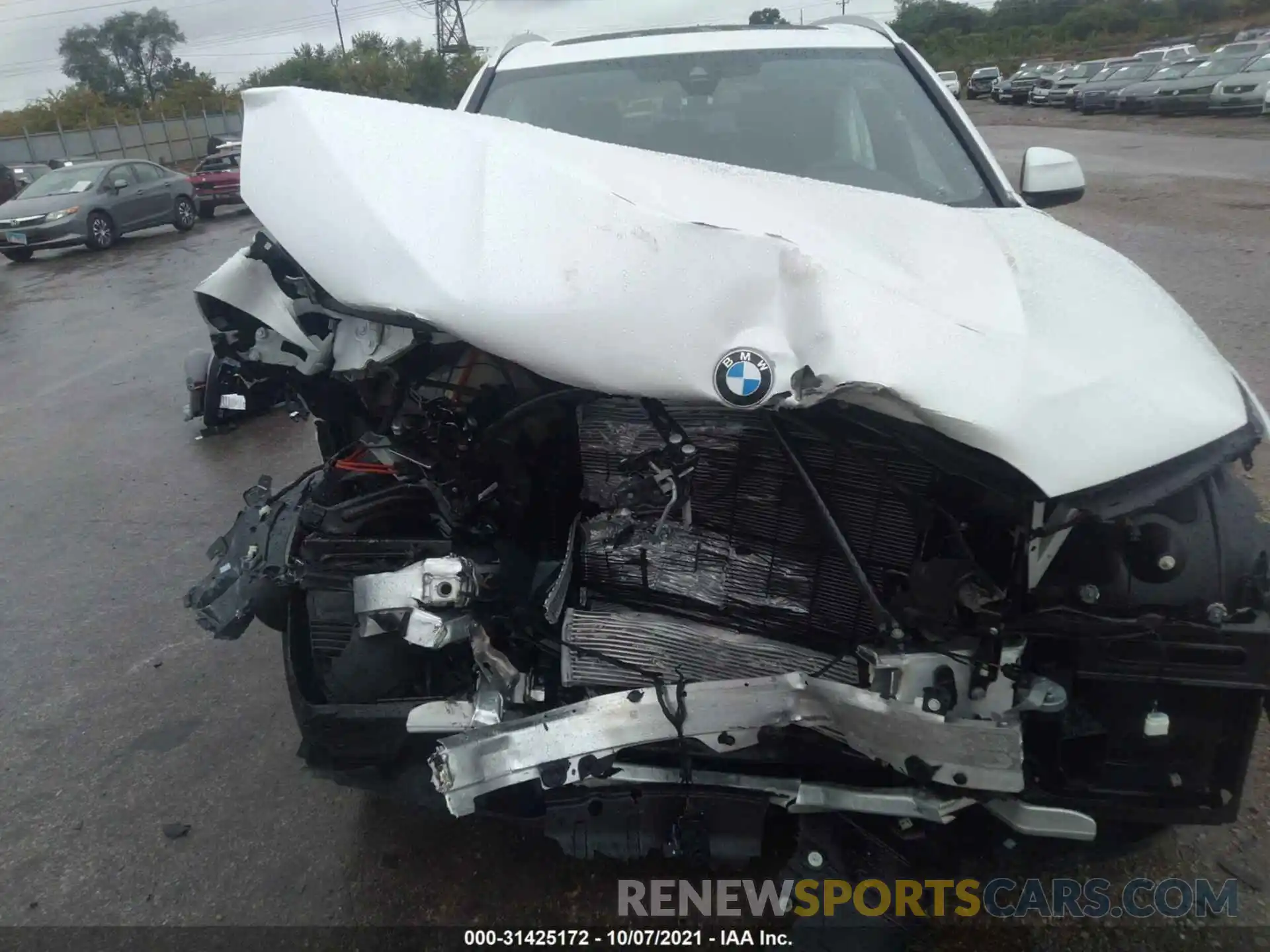 10 Photograph of a damaged car 5UXCR6C06M9F16853 BMW X5 2021