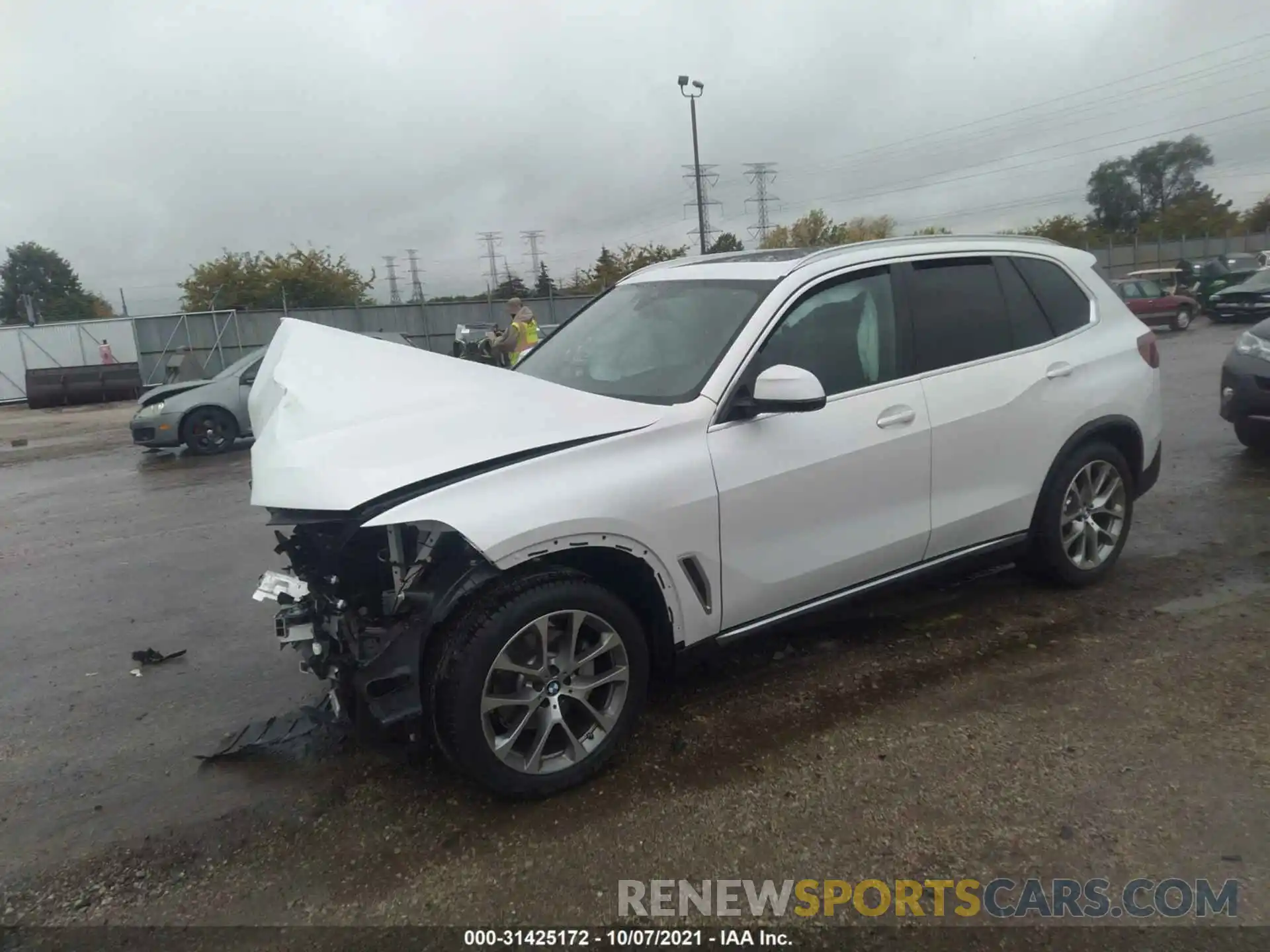 2 Photograph of a damaged car 5UXCR6C06M9F16853 BMW X5 2021