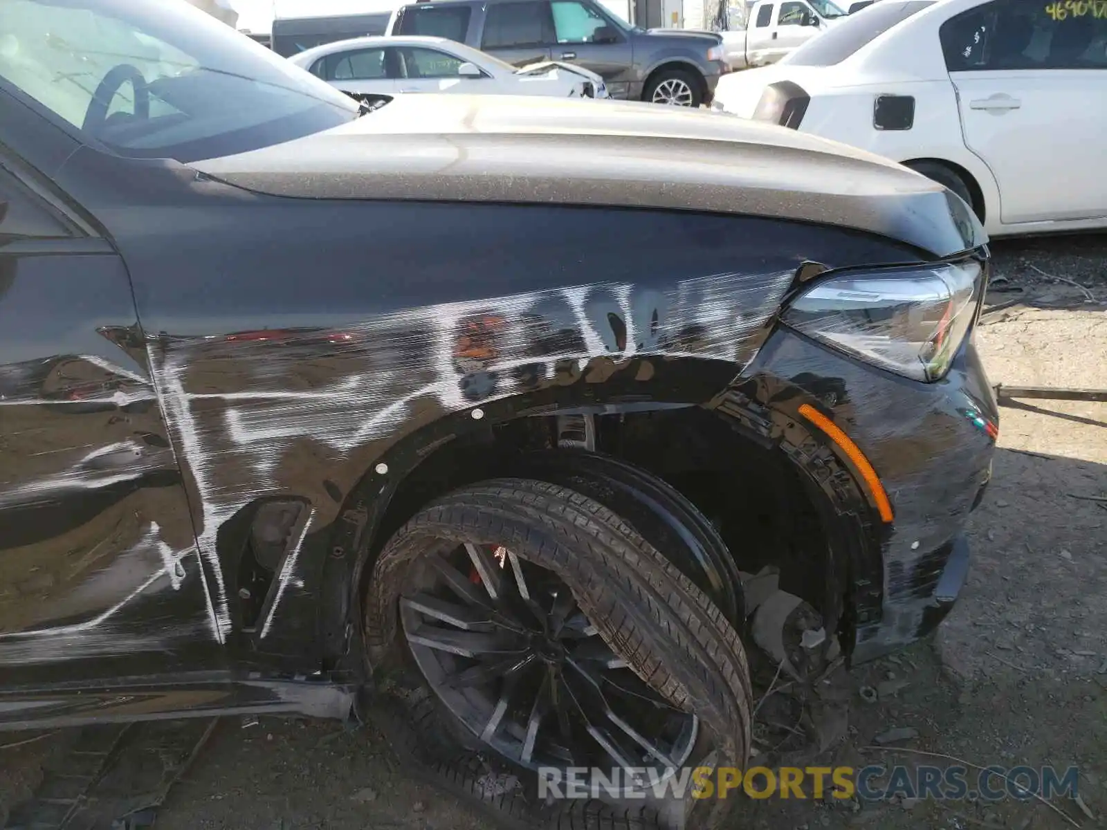 9 Photograph of a damaged car 5UXCR6C06M9F35404 BMW X5 2021