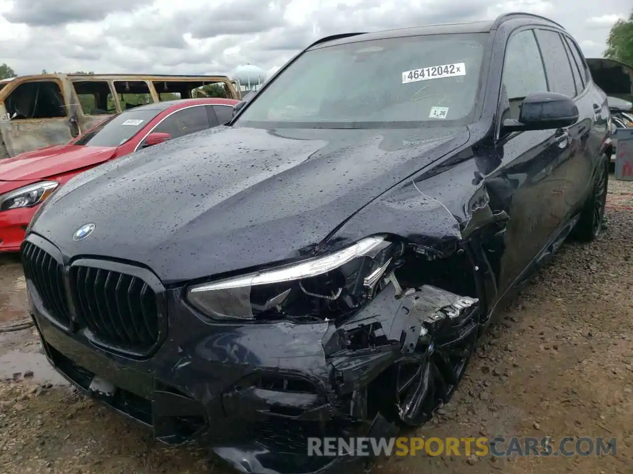 2 Photograph of a damaged car 5UXCR6C06M9F36763 BMW X5 2021