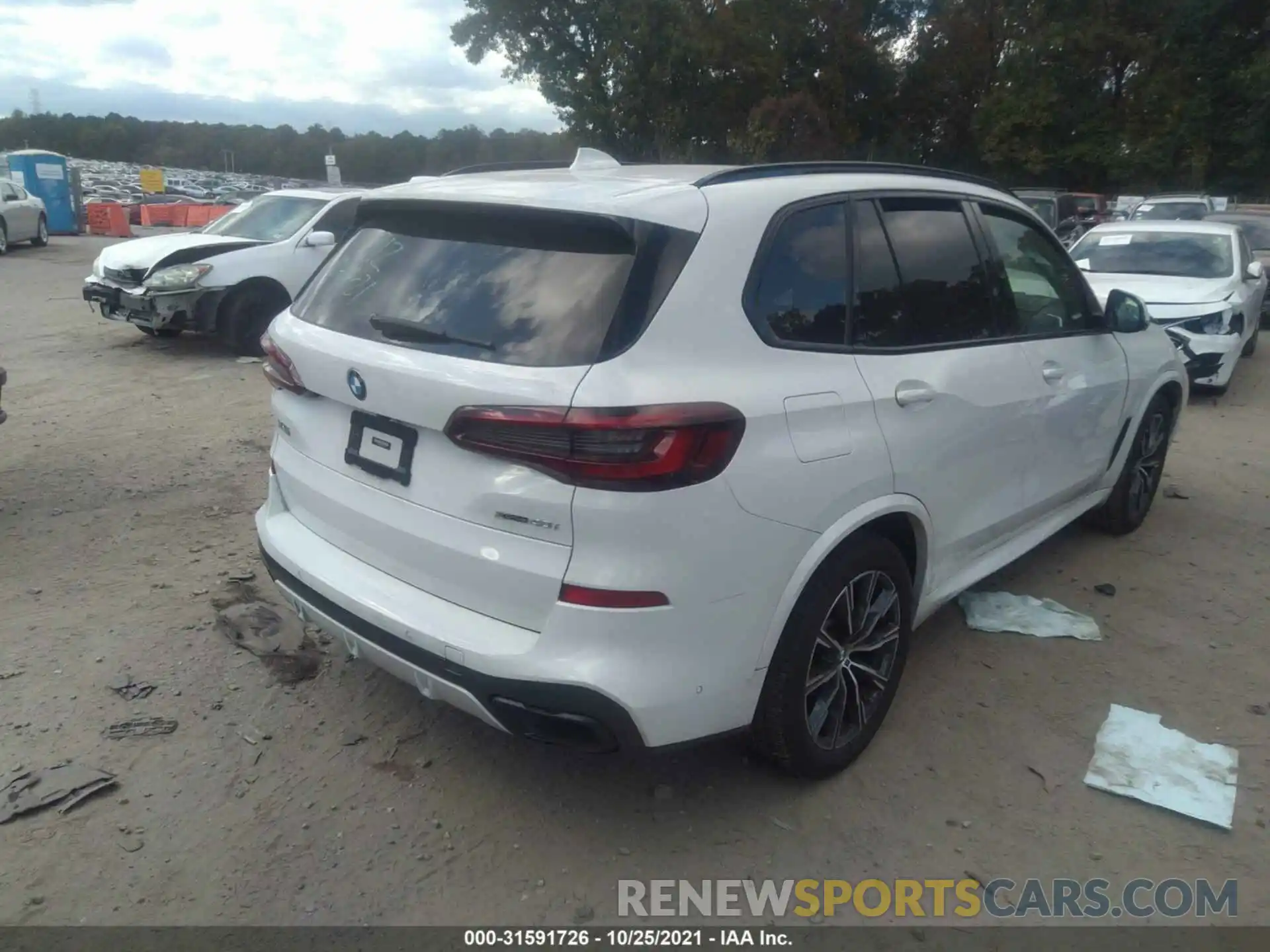 4 Фотография поврежденного автомобиля 5UXCR6C06M9G21912 BMW X5 2021