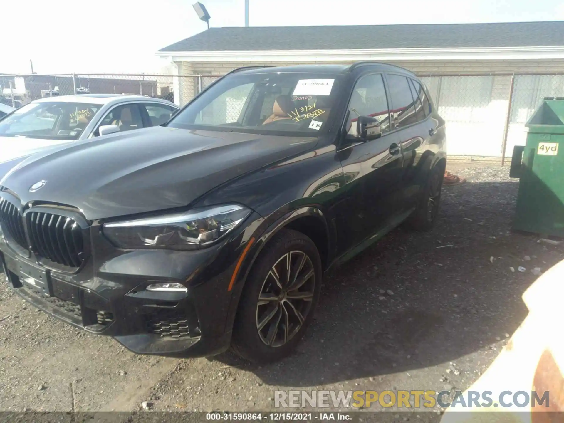 2 Photograph of a damaged car 5UXCR6C06M9G73167 BMW X5 2021