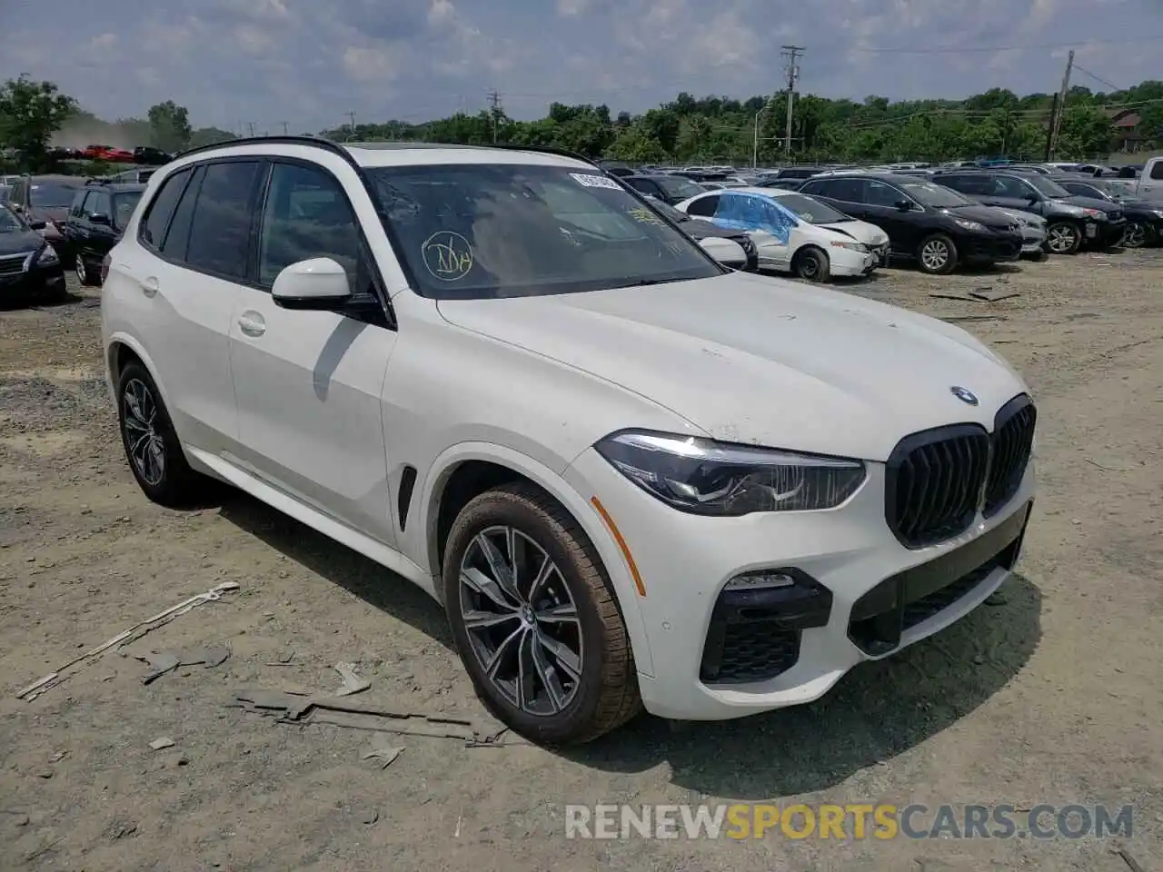 1 Фотография поврежденного автомобиля 5UXCR6C06M9H49566 BMW X5 2021