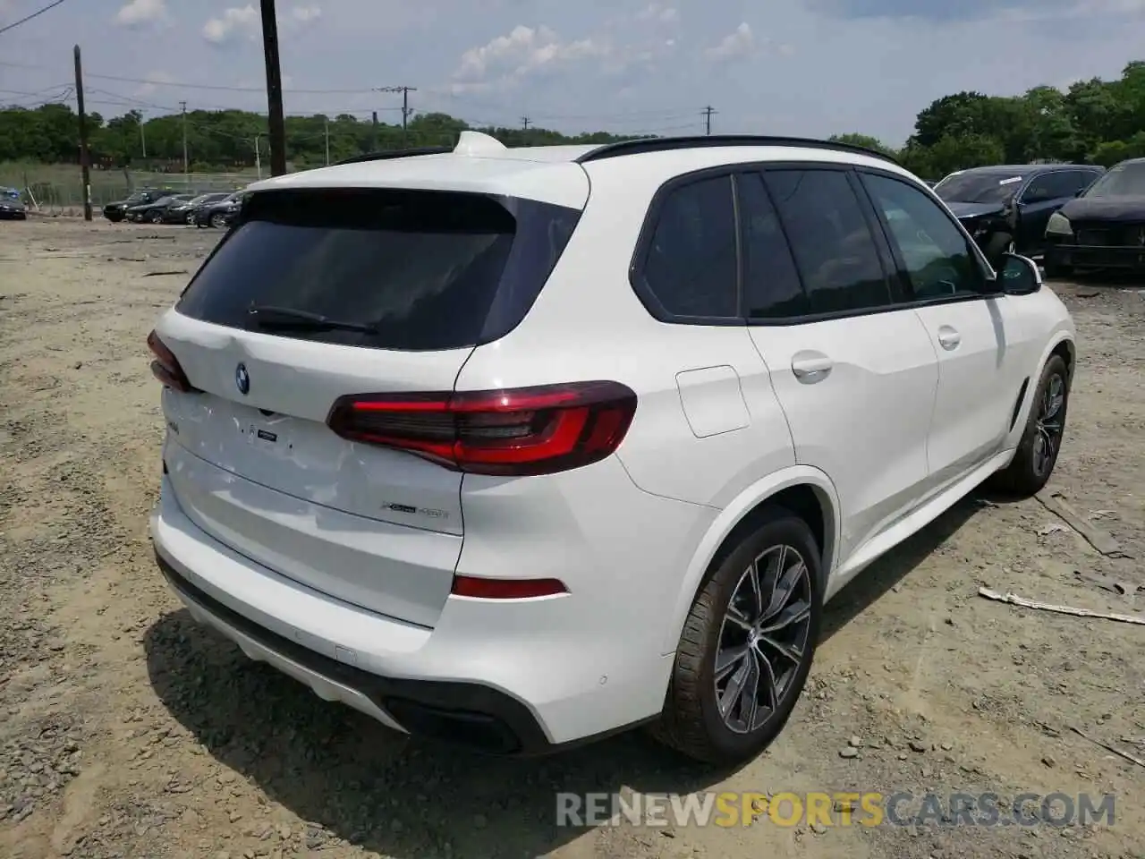 4 Фотография поврежденного автомобиля 5UXCR6C06M9H49566 BMW X5 2021