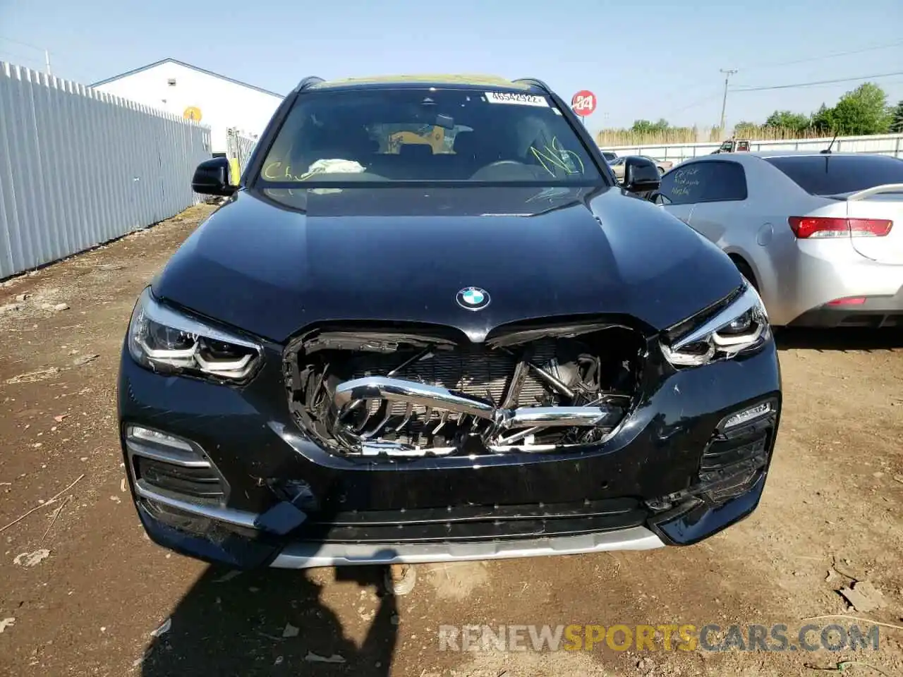 9 Photograph of a damaged car 5UXCR6C07M9E53892 BMW X5 2021