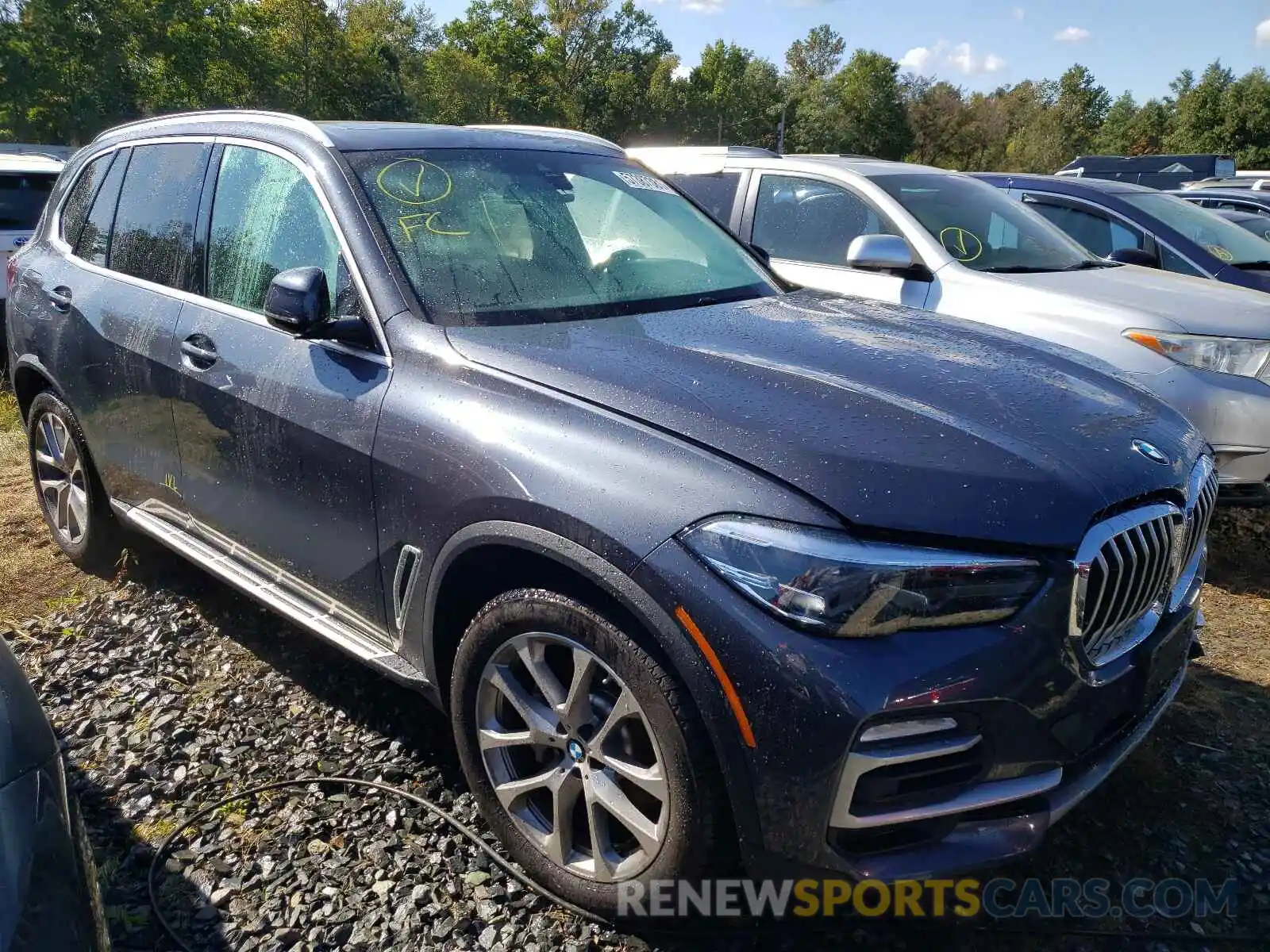 1 Photograph of a damaged car 5UXCR6C07M9E65251 BMW X5 2021