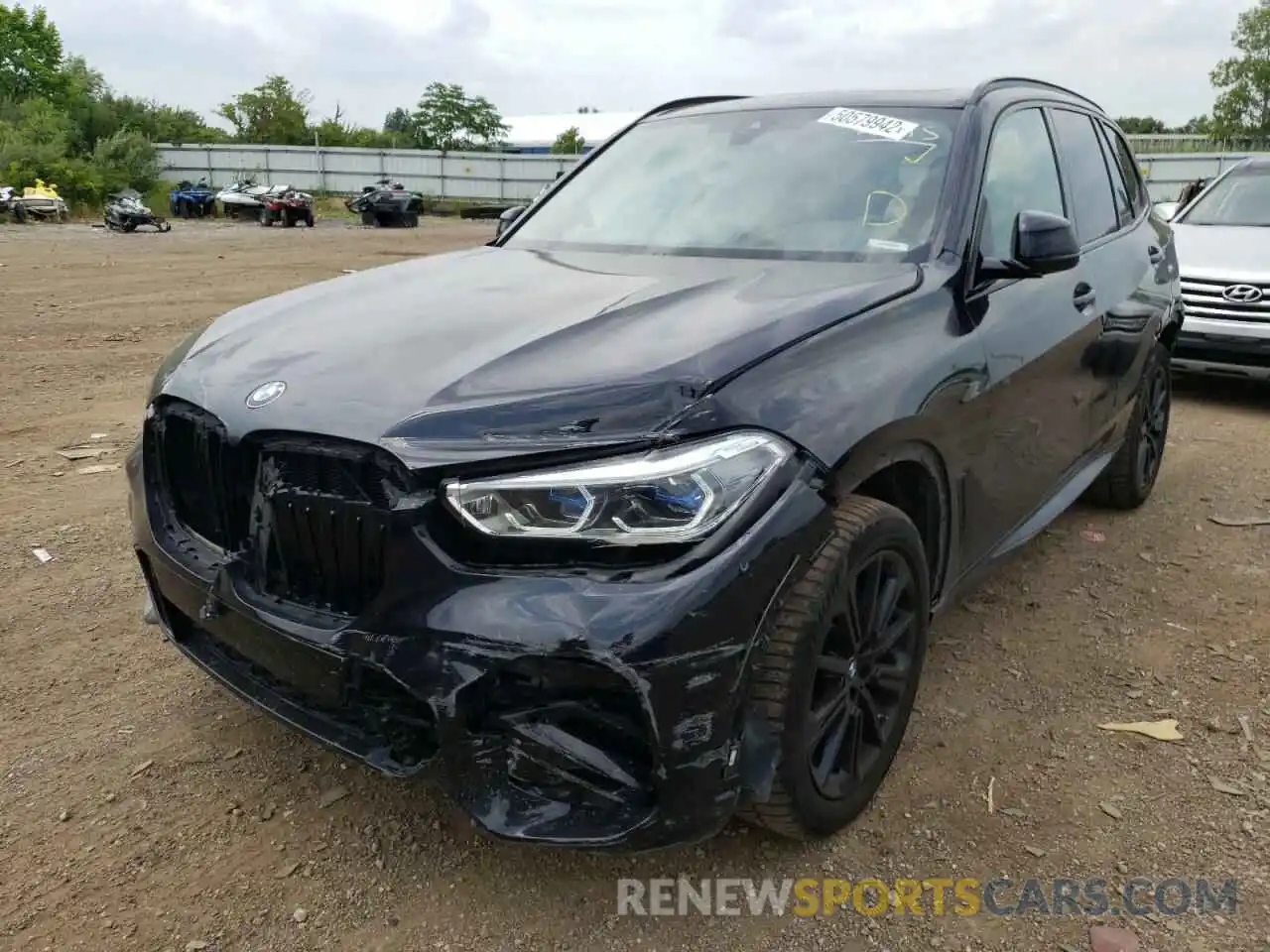 2 Photograph of a damaged car 5UXCR6C07M9E69591 BMW X5 2021