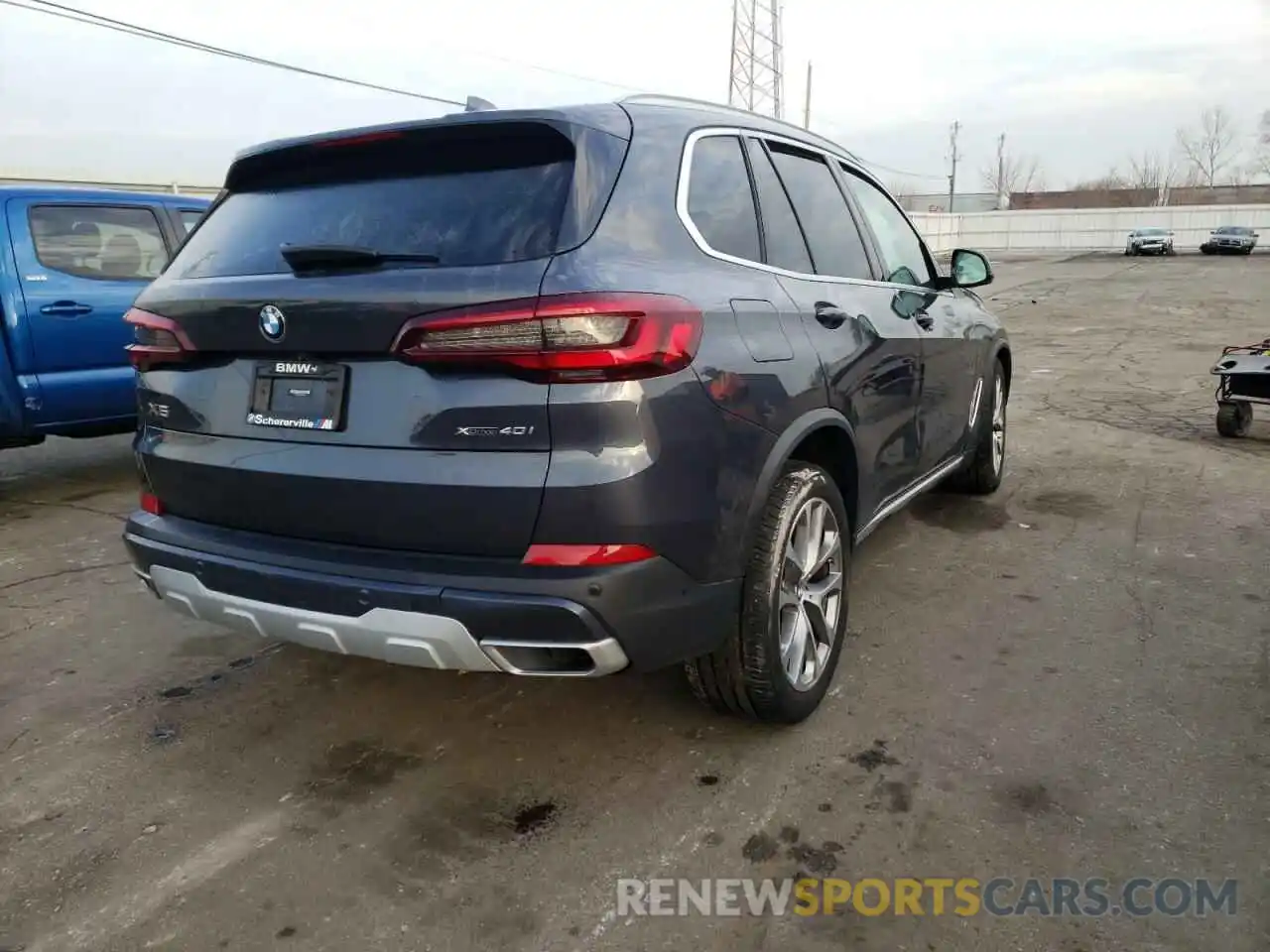 4 Фотография поврежденного автомобиля 5UXCR6C07M9E73477 BMW X5 2021