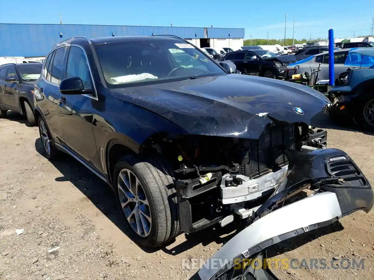 1 Photograph of a damaged car 5UXCR6C07M9F06171 BMW X5 2021