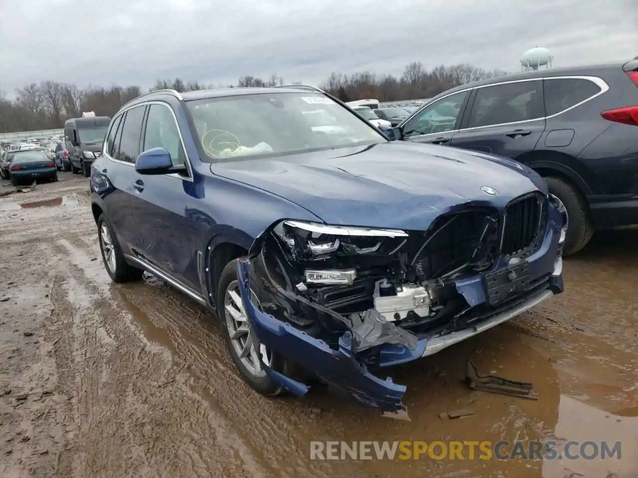 1 Photograph of a damaged car 5UXCR6C07M9F25111 BMW X5 2021