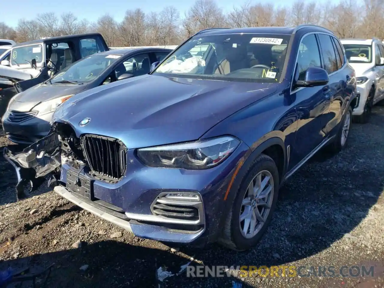 2 Photograph of a damaged car 5UXCR6C07M9F25111 BMW X5 2021