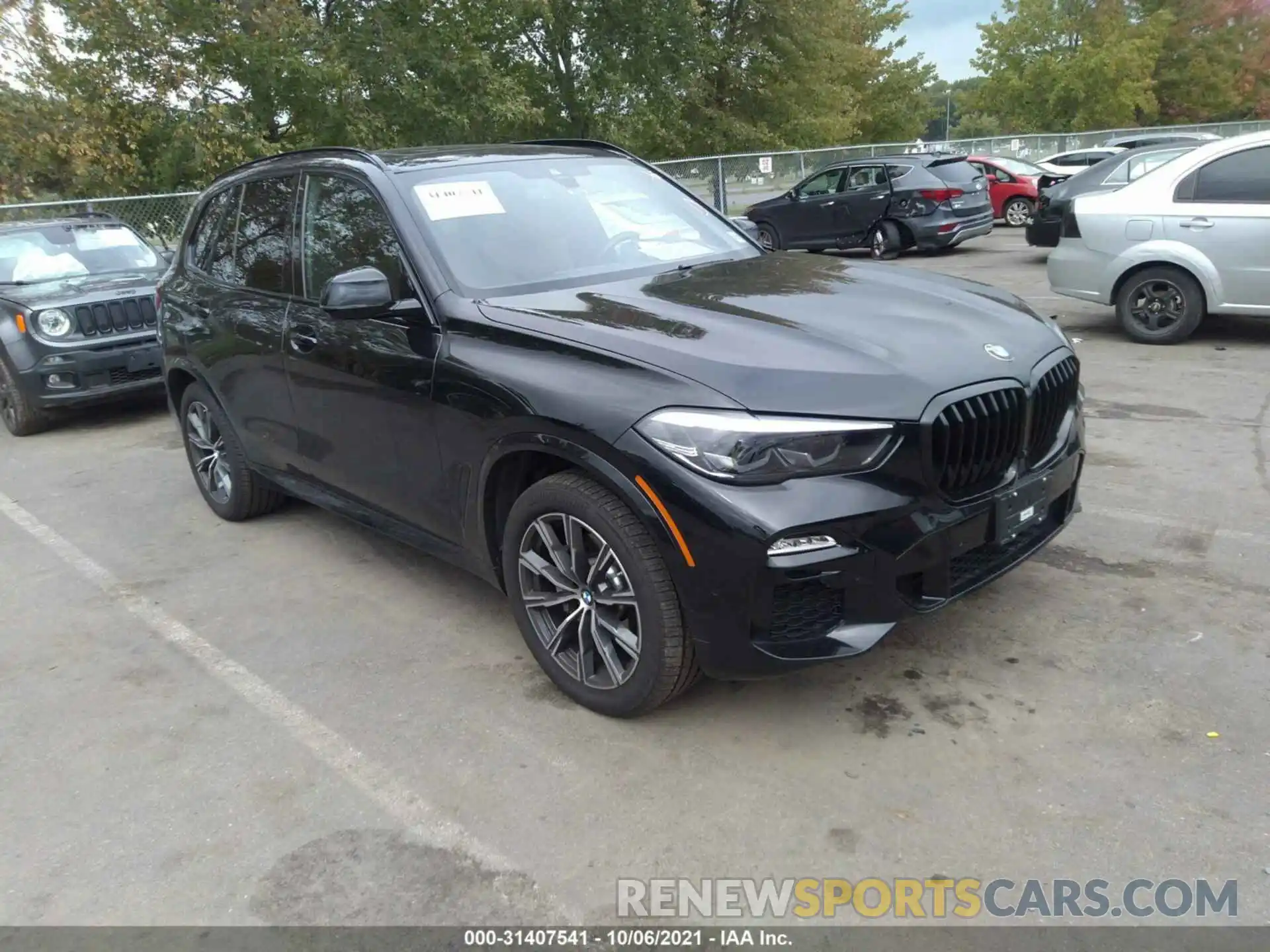 1 Photograph of a damaged car 5UXCR6C07M9F35282 BMW X5 2021