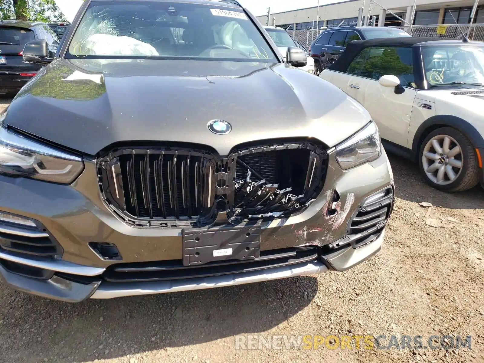 9 Photograph of a damaged car 5UXCR6C07M9F35668 BMW X5 2021