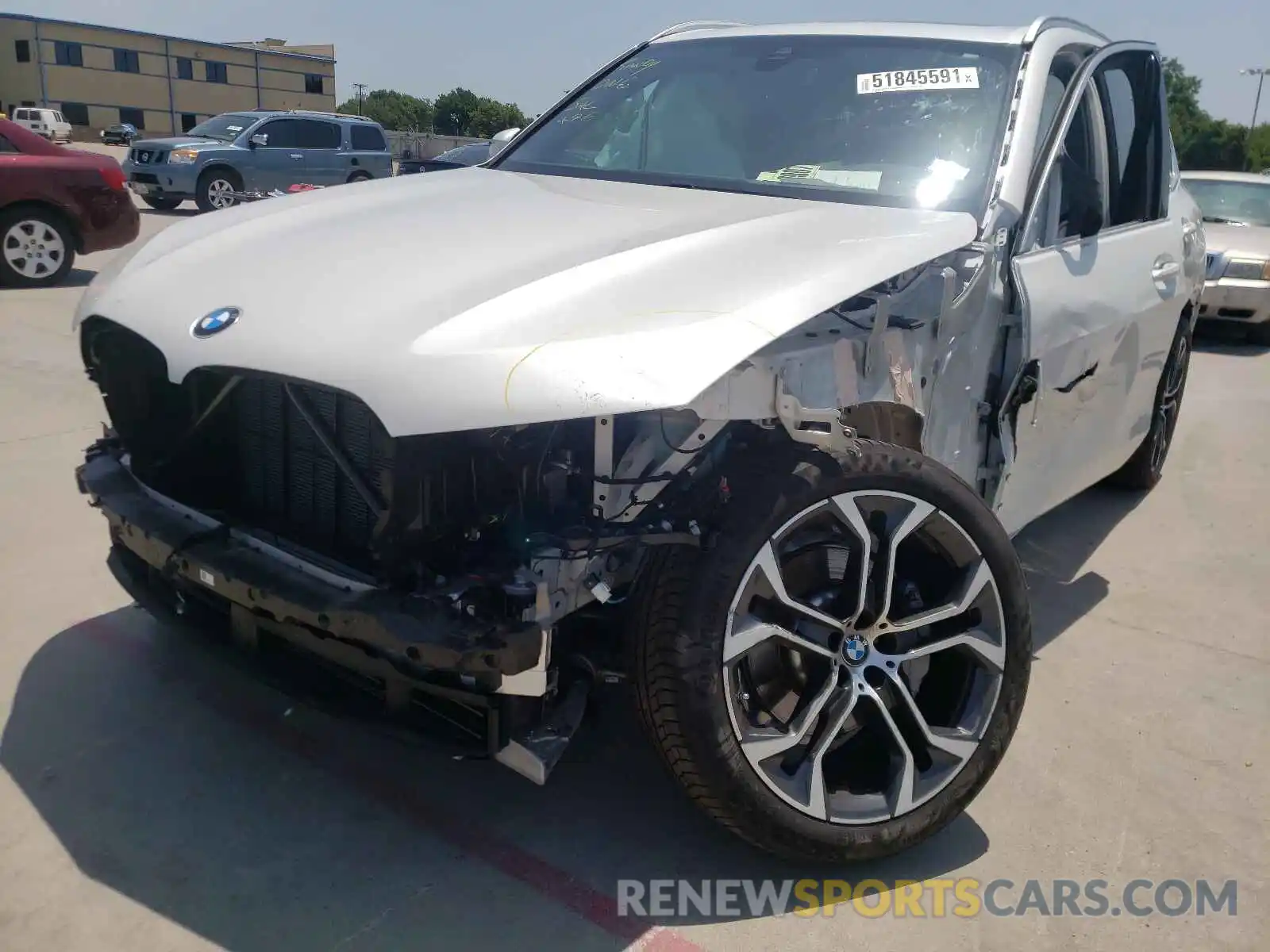 9 Photograph of a damaged car 5UXCR6C07M9G67801 BMW X5 2021