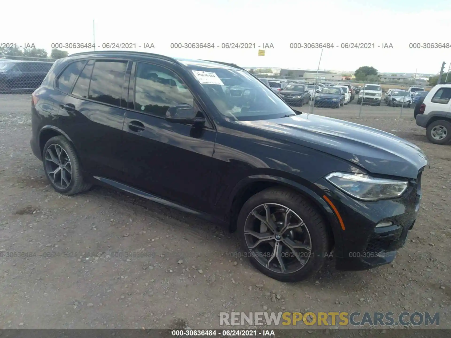 1 Фотография поврежденного автомобиля 5UXCR6C07M9G75400 BMW X5 2021