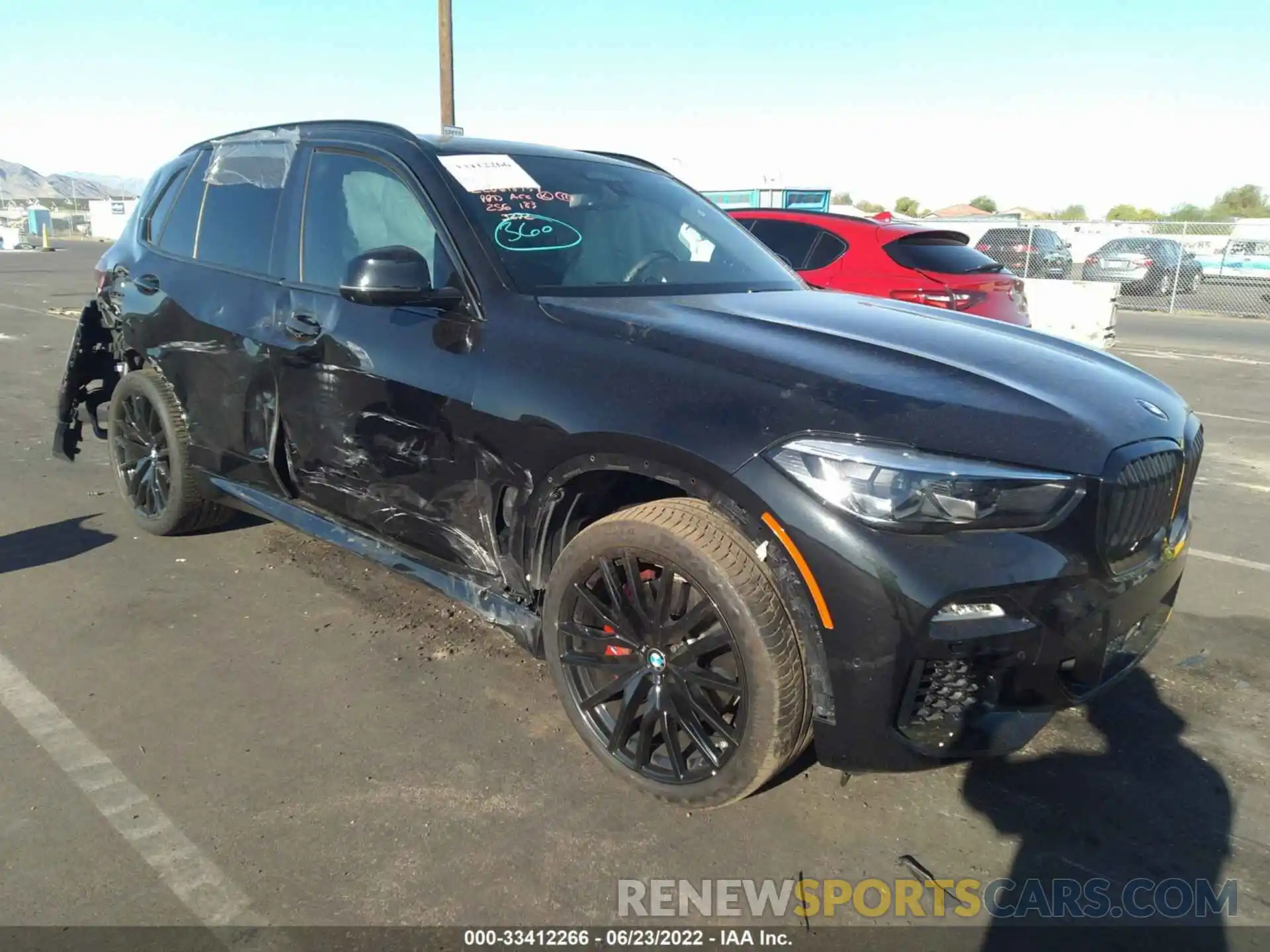 1 Photograph of a damaged car 5UXCR6C08M9E03292 BMW X5 2021