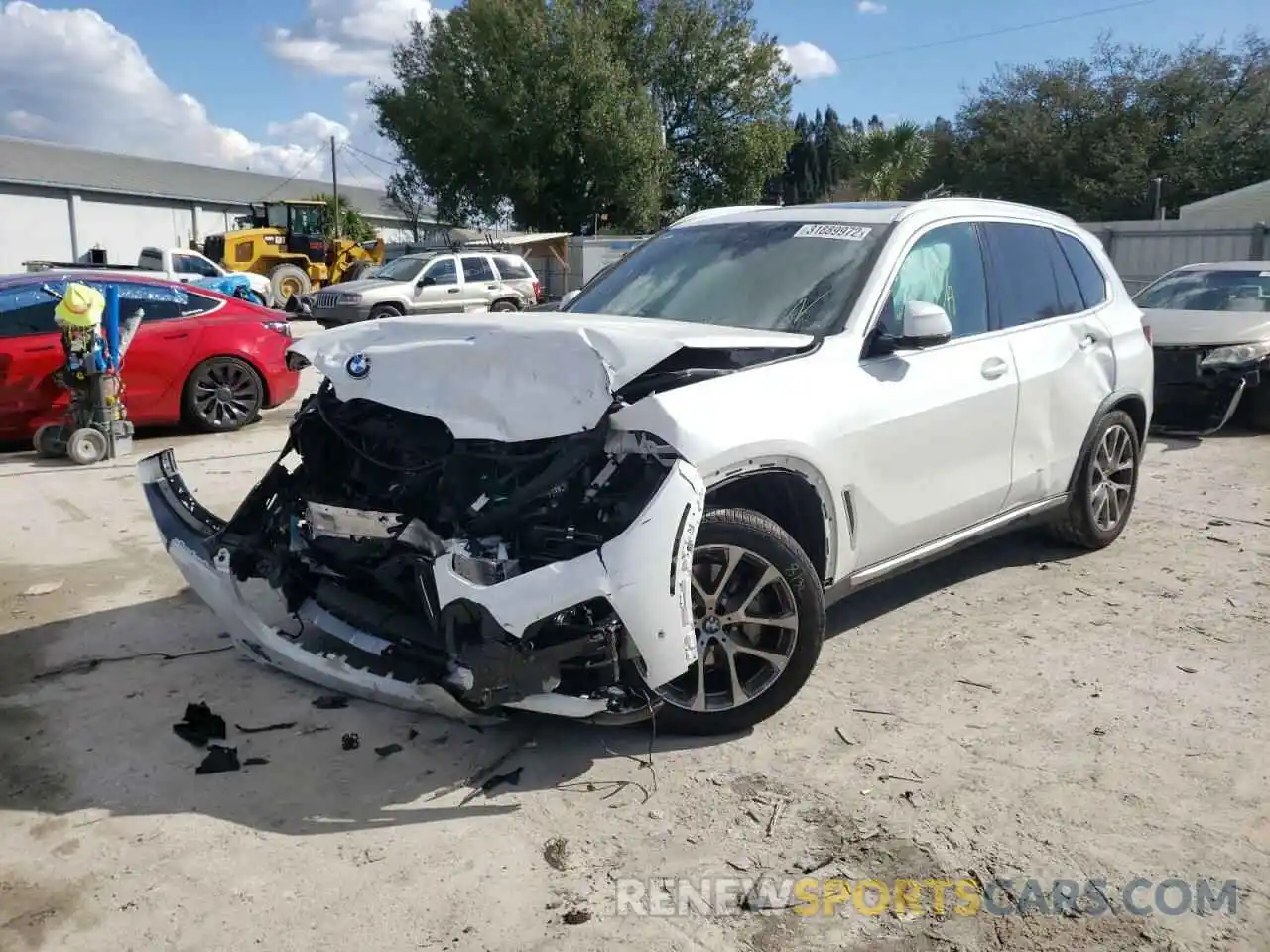 2 Photograph of a damaged car 5UXCR6C08M9E55649 BMW X5 2021