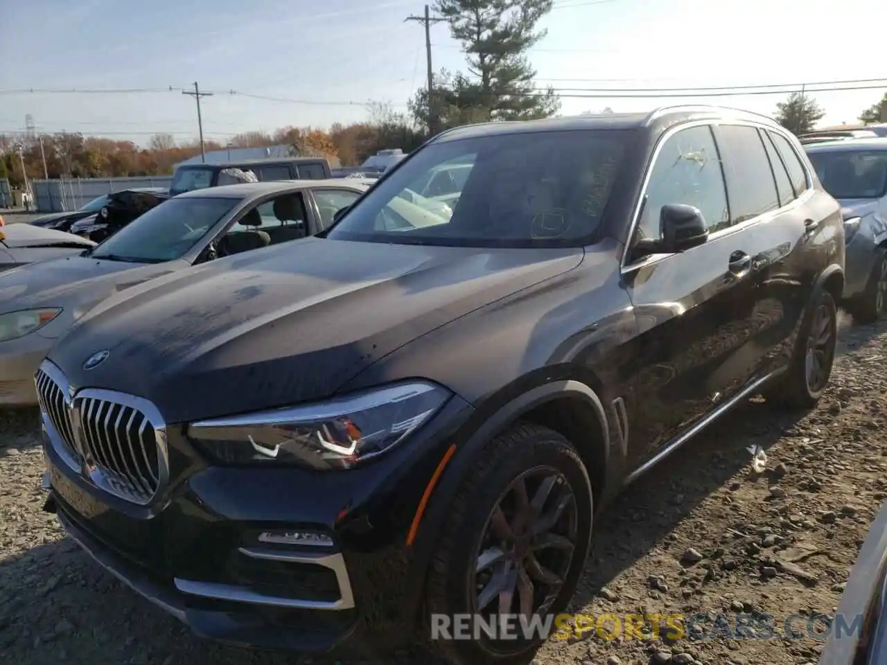 2 Photograph of a damaged car 5UXCR6C08M9E69888 BMW X5 2021