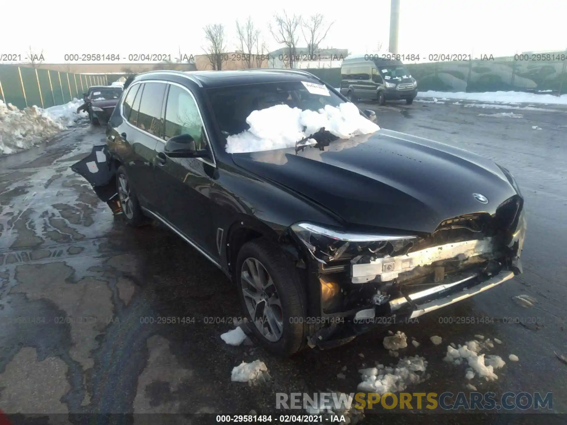 1 Photograph of a damaged car 5UXCR6C08M9E79157 BMW X5 2021