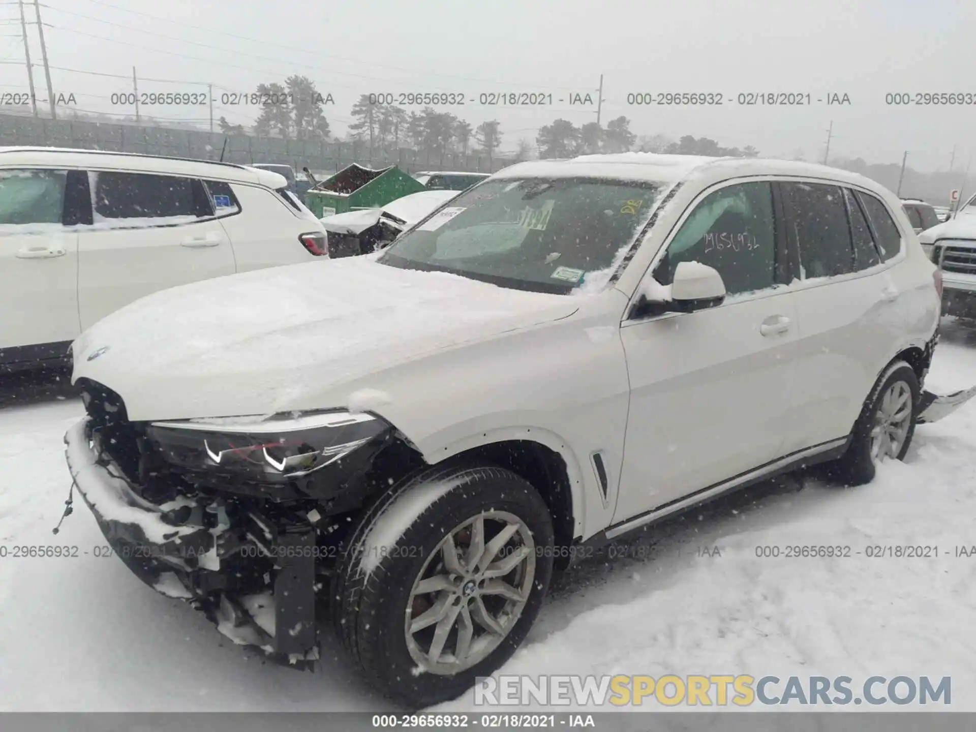 2 Photograph of a damaged car 5UXCR6C08M9F26672 BMW X5 2021