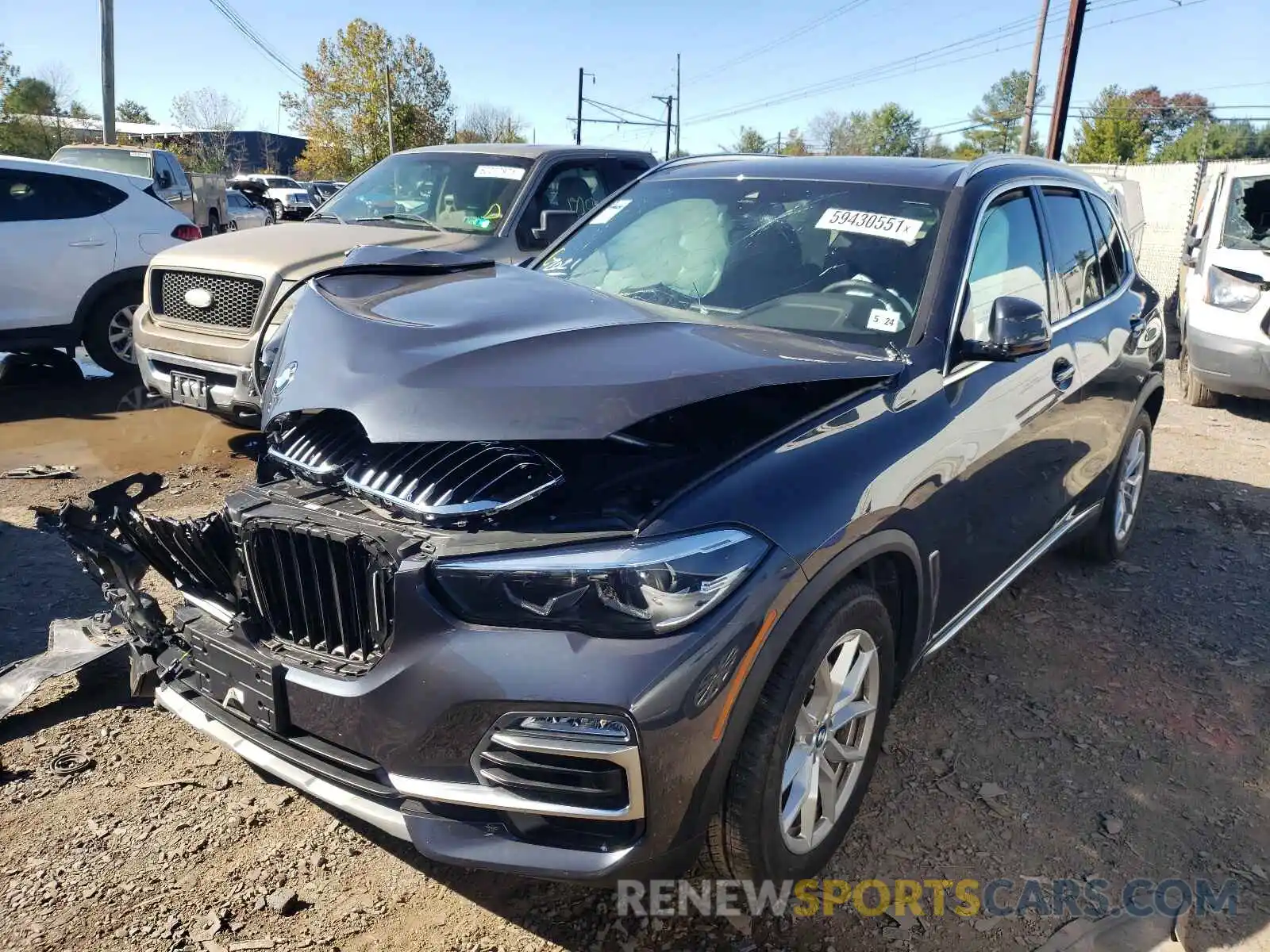 2 Photograph of a damaged car 5UXCR6C08M9G08546 BMW X5 2021