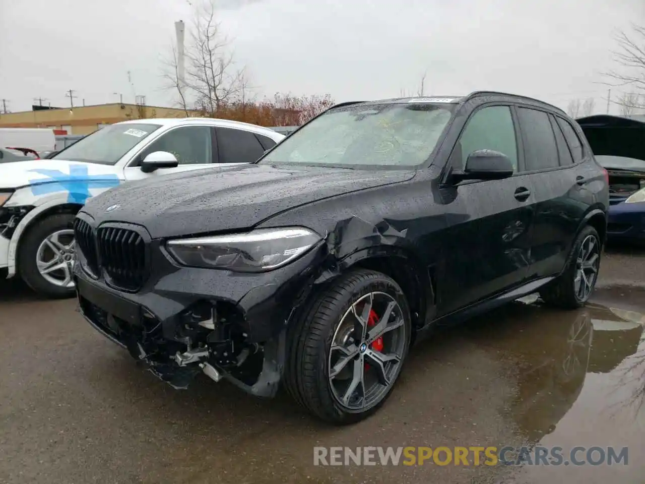 2 Photograph of a damaged car 5UXCR6C08M9G41563 BMW X5 2021